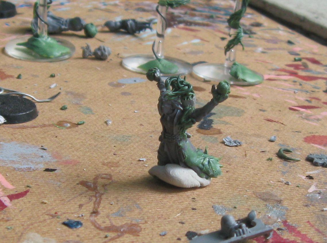 Chaos, Chaos Daemons, Conversion, Daemons, Flamers, Flamers Of Tzeentch, Harrowed