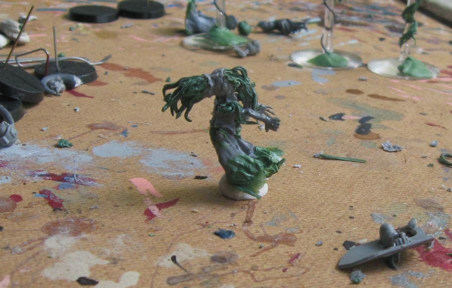 Chaos, Chaos Daemons, Conversion, Daemons, Flamers, Flamers Of Tzeentch, Harrowed