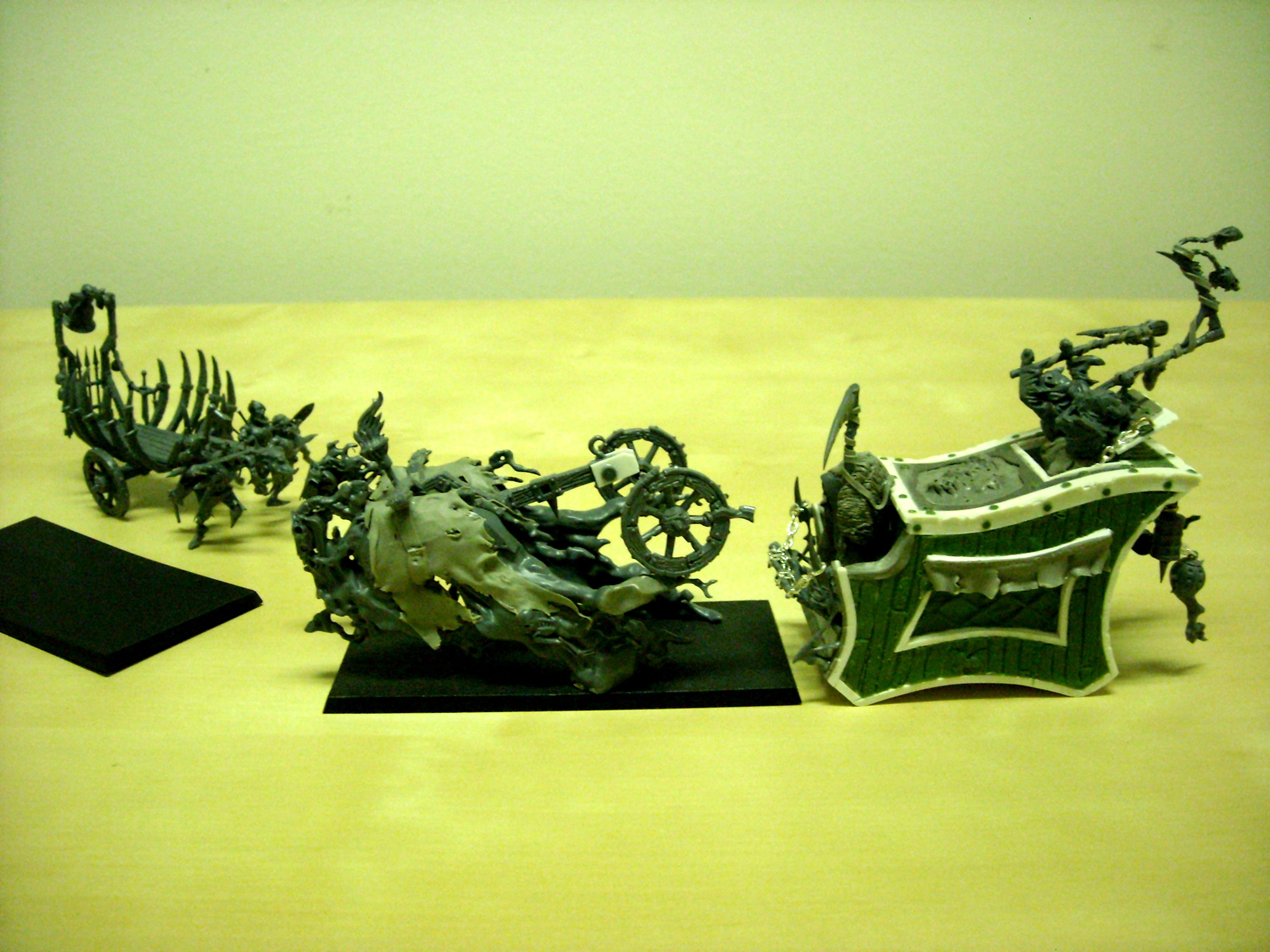 Black Coach and Corpse Cart