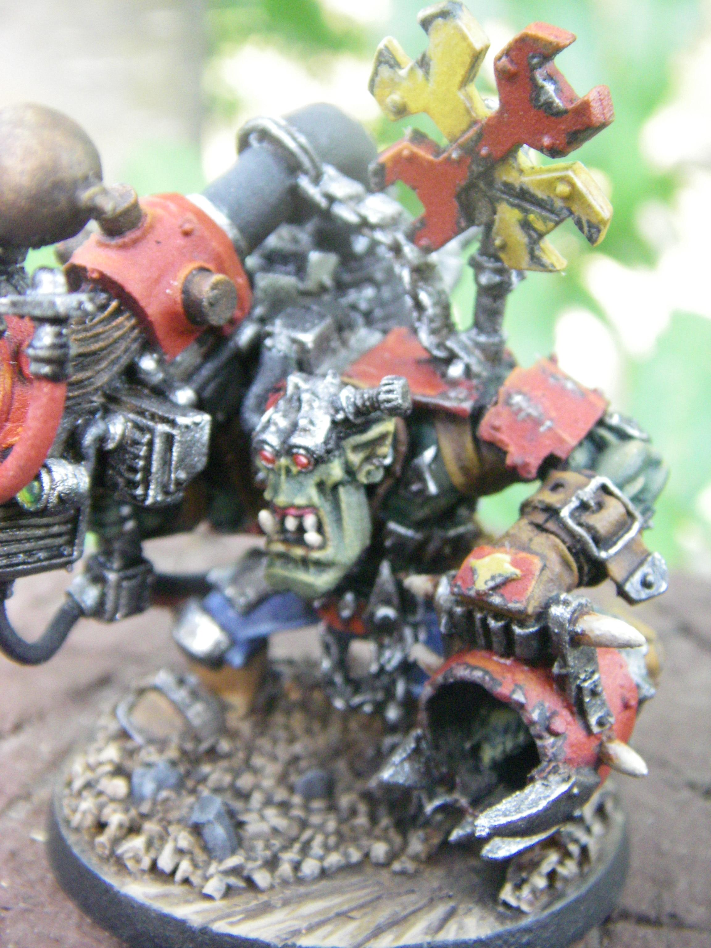 Big Mek, Orks, Shokk Attack Gun