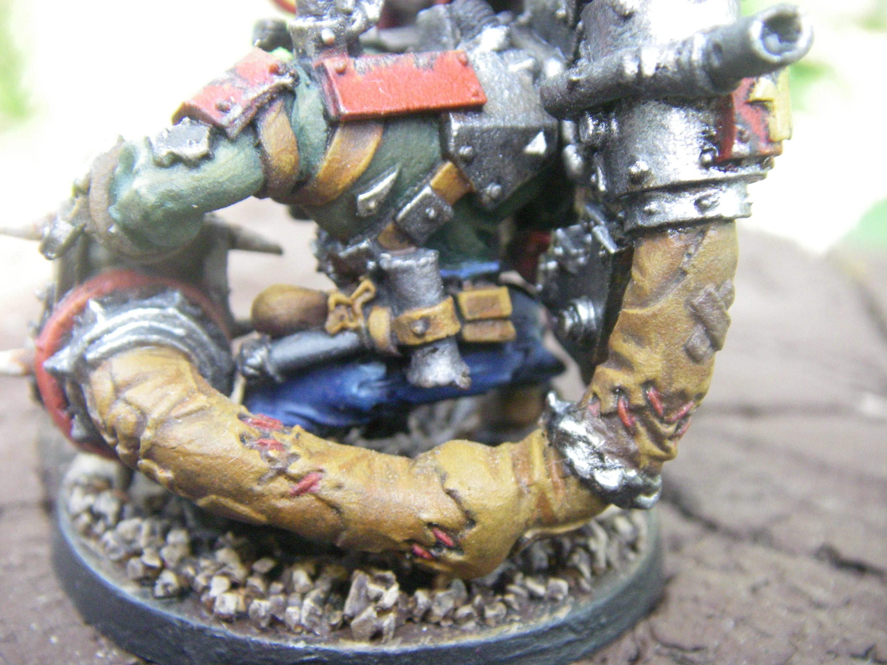 Big Mek, Ork Hq, Orks, Shokk Attack Gun