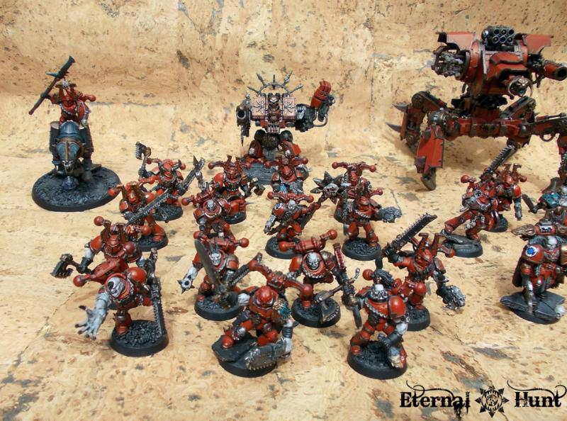 Army Chaos Chaos Space Marines Conversion Khorne