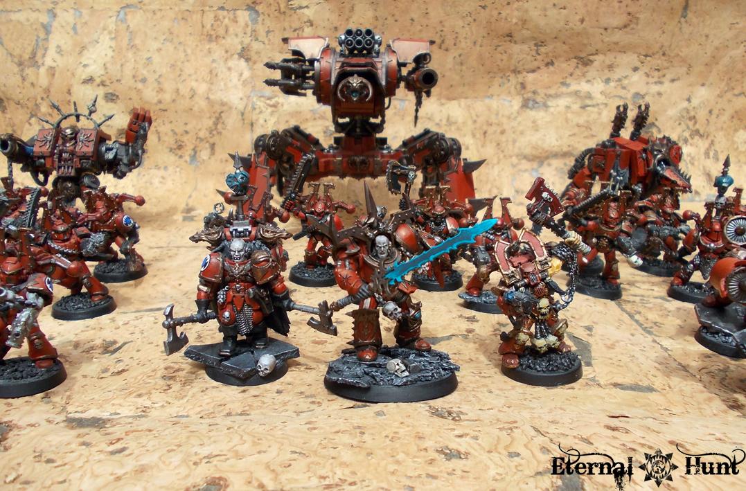 Army Chaos Chaos Space Marines Conversion Khorne