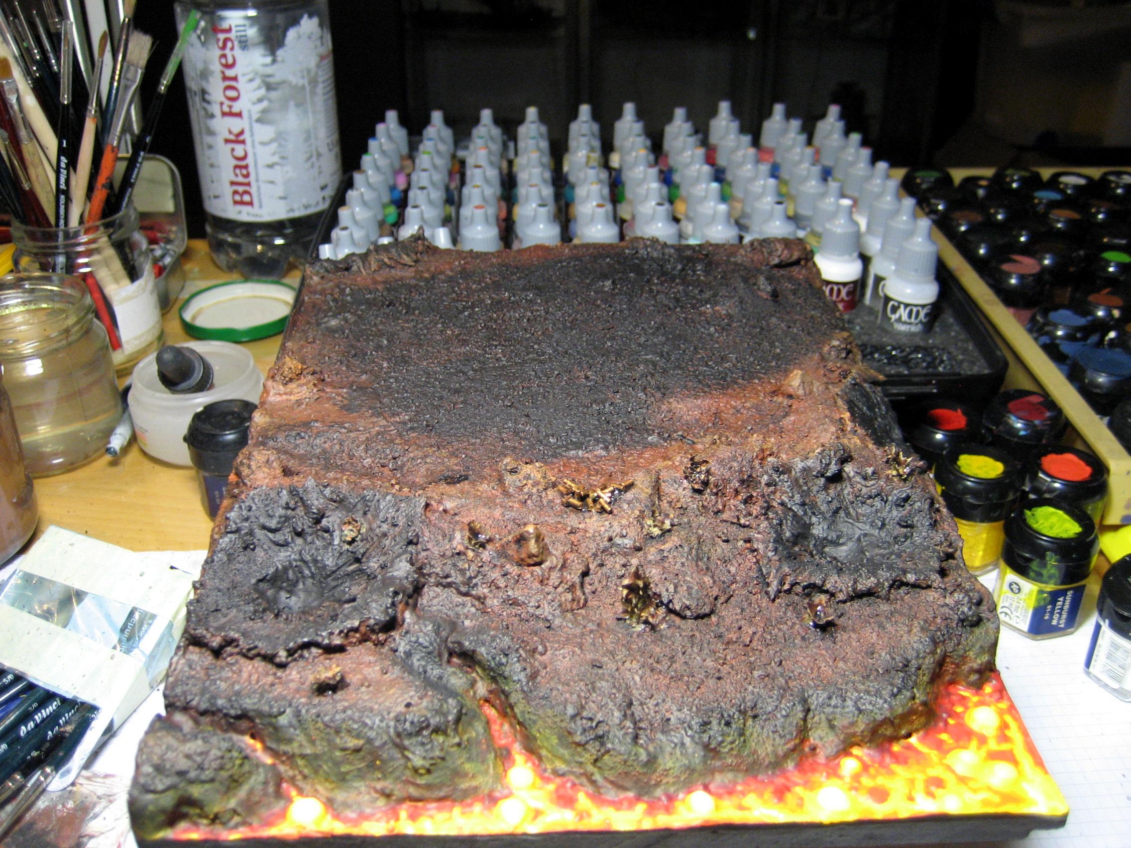 Base, Lava, Magma, Terrain