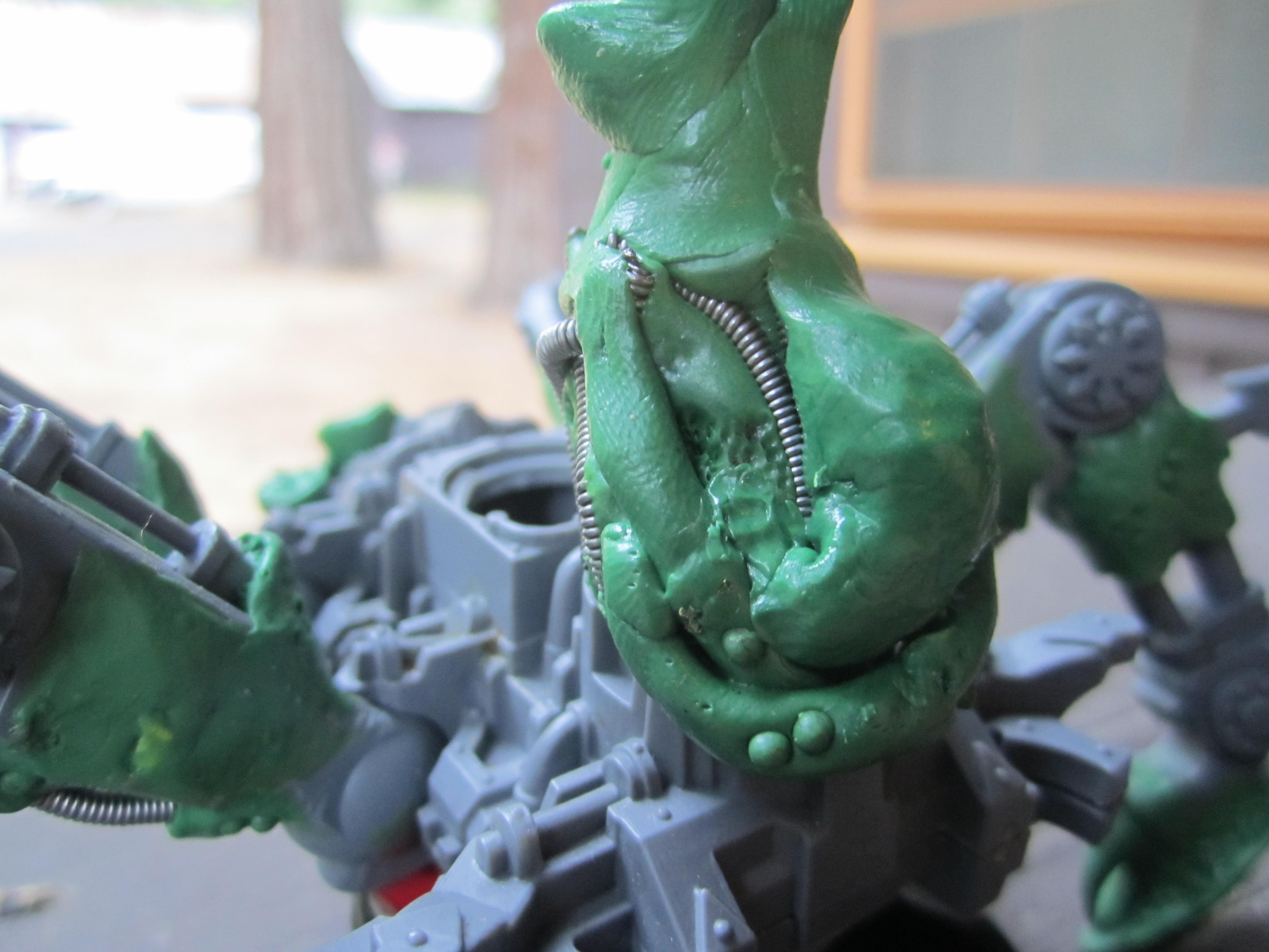 Close up of the torso work i am doing.  Lots of work togo