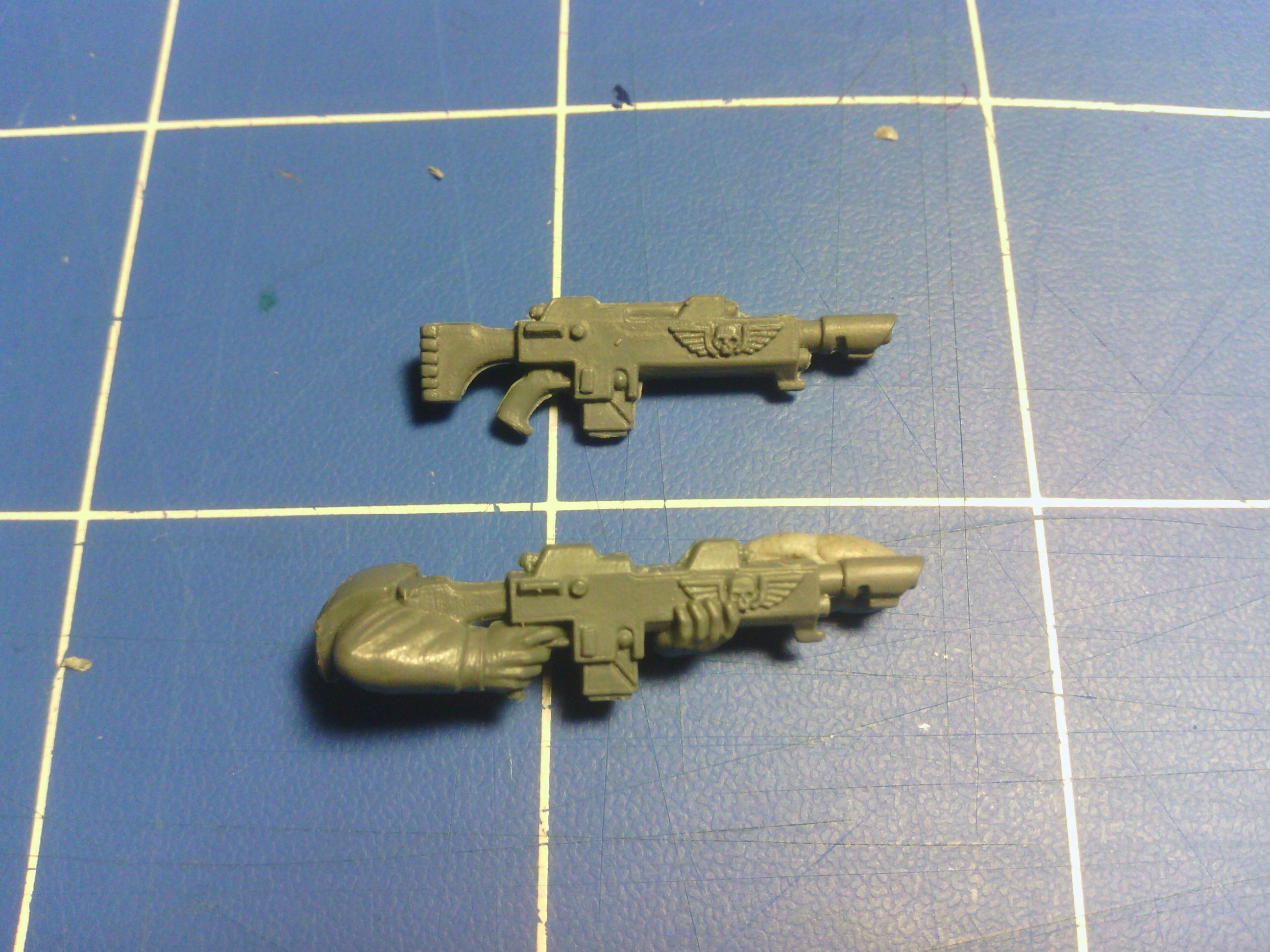 Custom, Imperial Guard, Special, Weapon - Making a sniper rifle pt2 ...