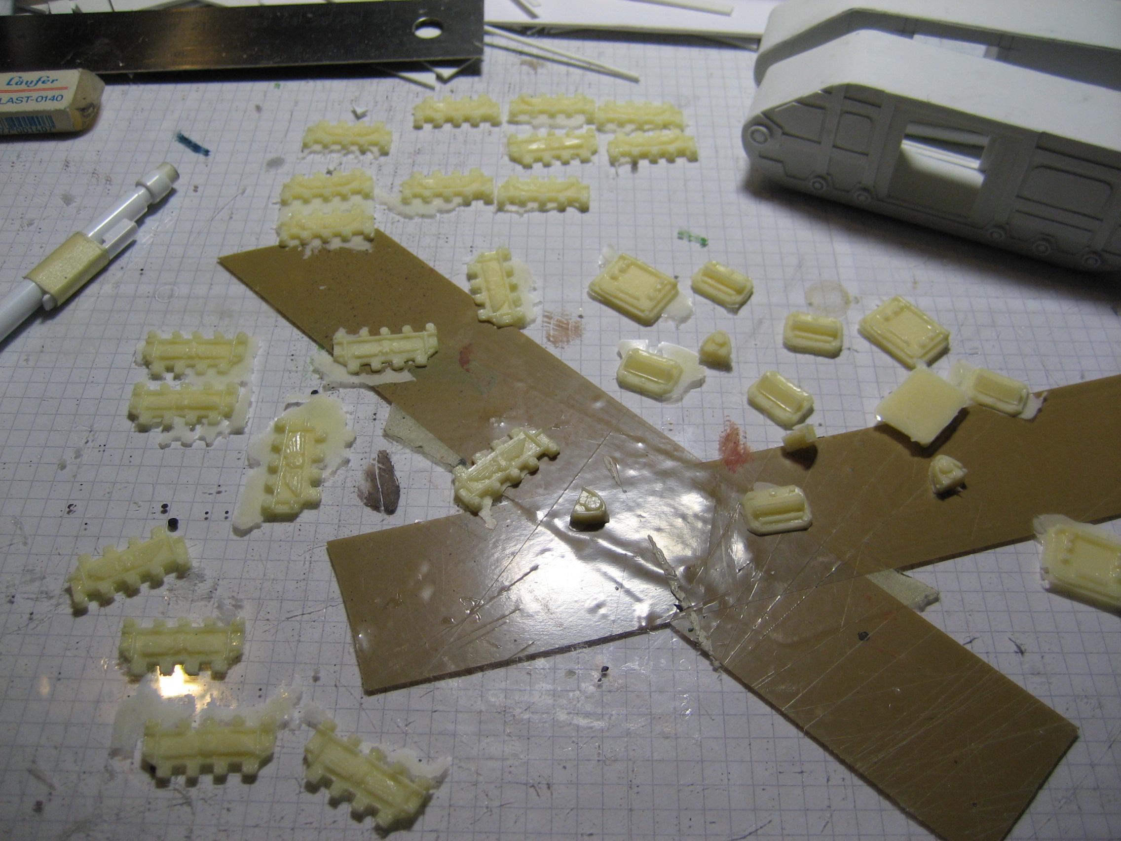 Casting tracks