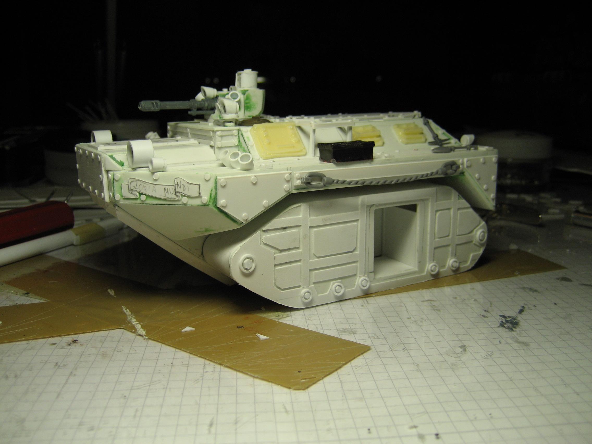 Amphibius, Apc, Scratch Build, Tank