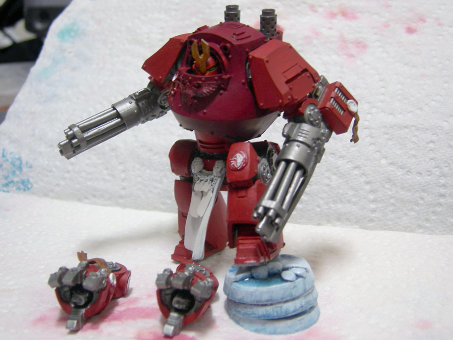 Contemptor, Dreadnought, Thousand Sons, Work In Progress
