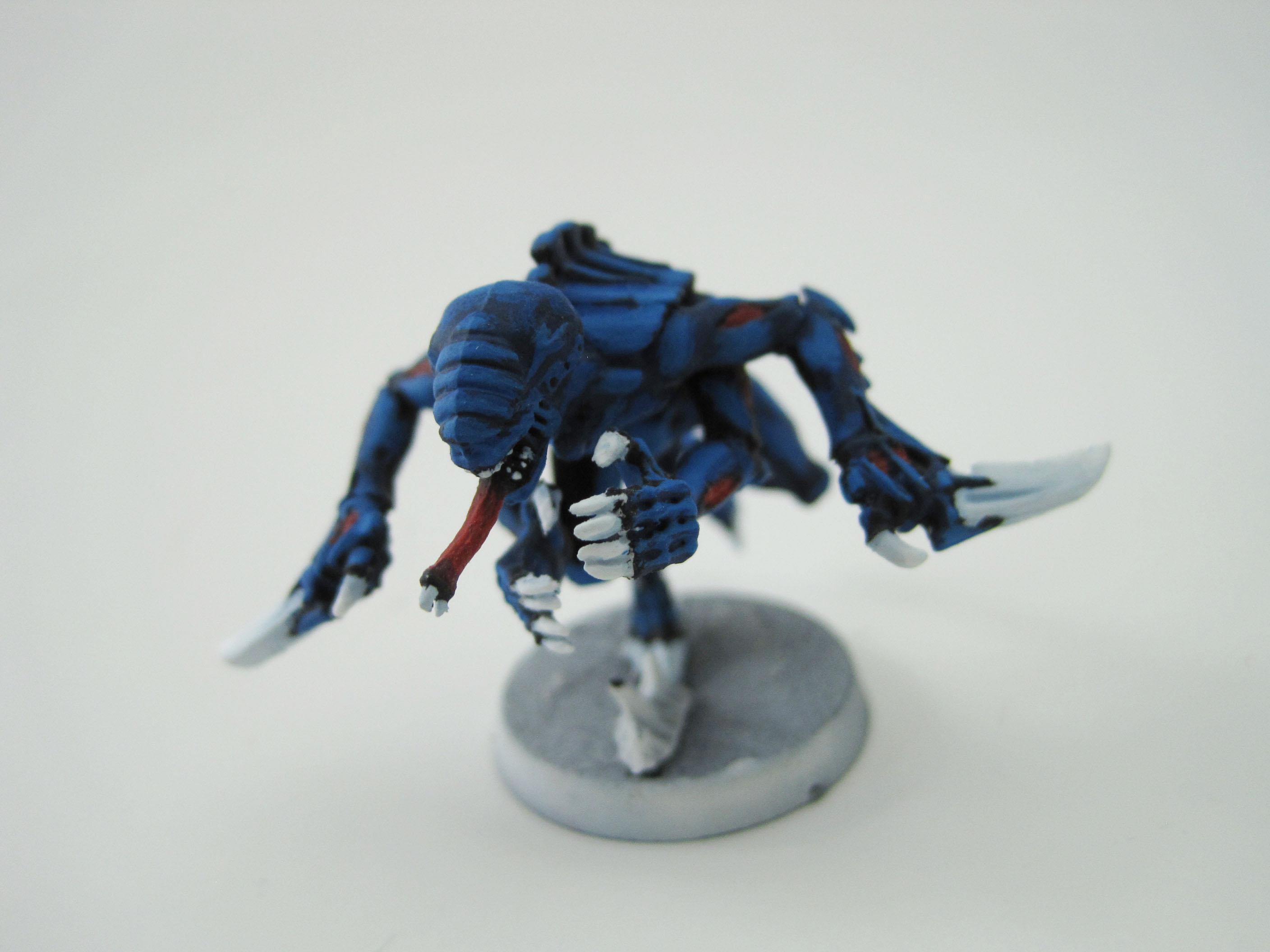 Blue, Genestealer, Implant, Implant Attack, Kyogre, Red Carapace, Red Spots, Spot, Tyranids, White Claws