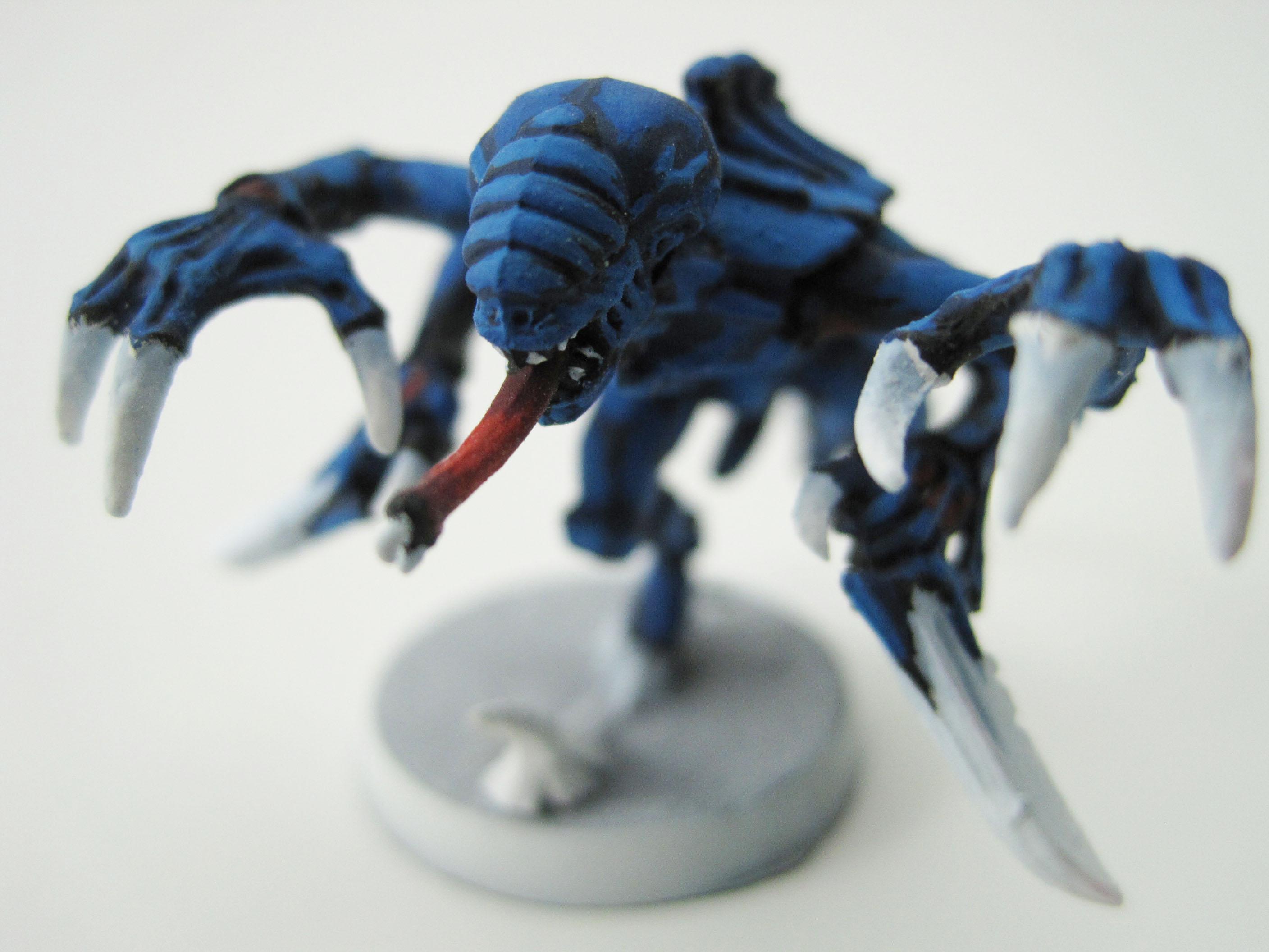 Blue, Genestealer, Implant, Implant Attack, Kyogre, Red Carapace, Red Spots, Spot, Tyranids, White Claws
