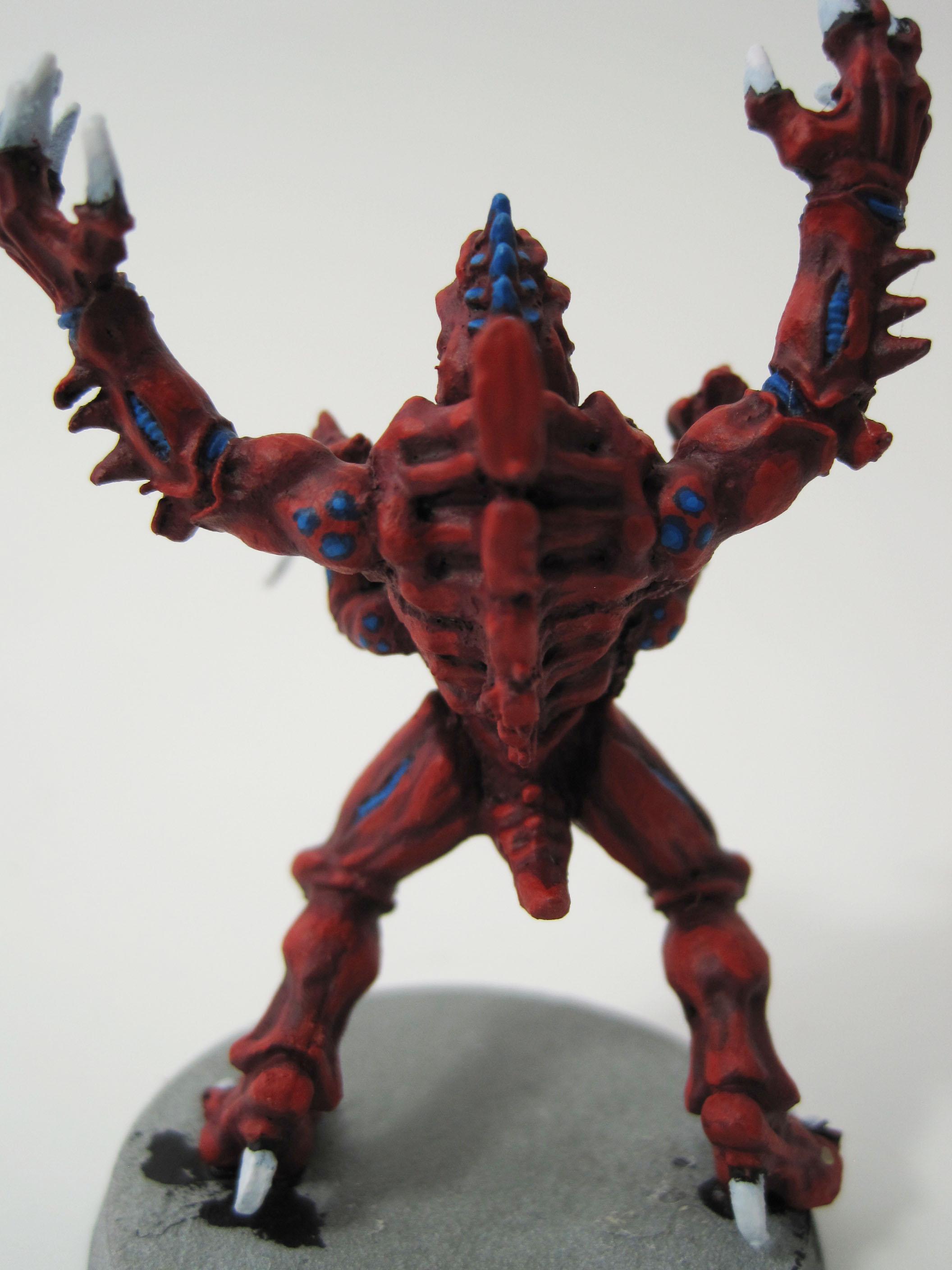 Blue, Broodlord, Kyogre, Red Broodlord, Red Carapace, Red Spots, Spot, Tyranids, White Claws