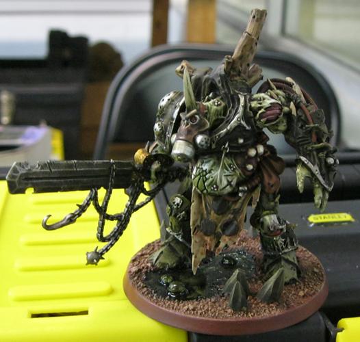 Daemon Prince, Death Guard, Gas Mask, Nurgle