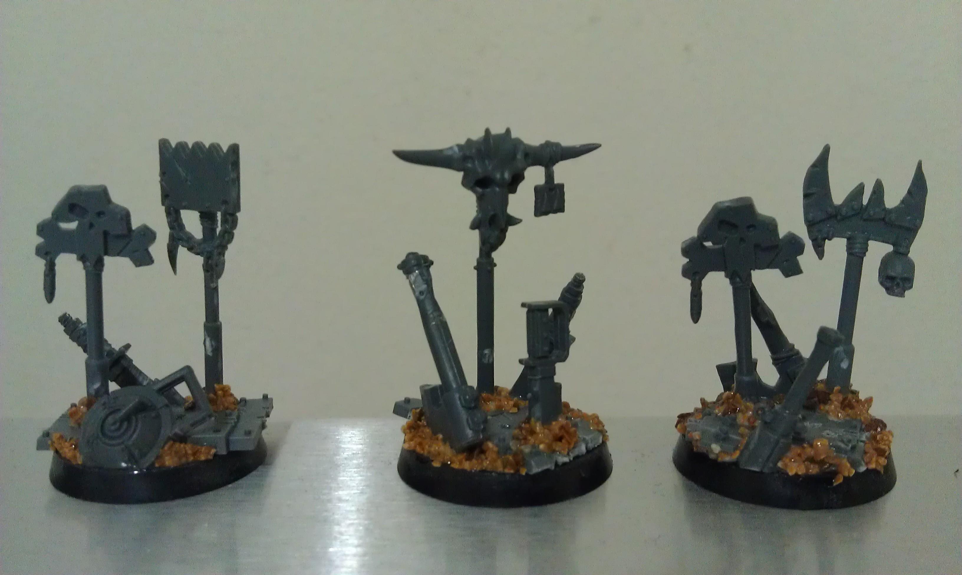 Objective Marker, Orks, Work In Progress