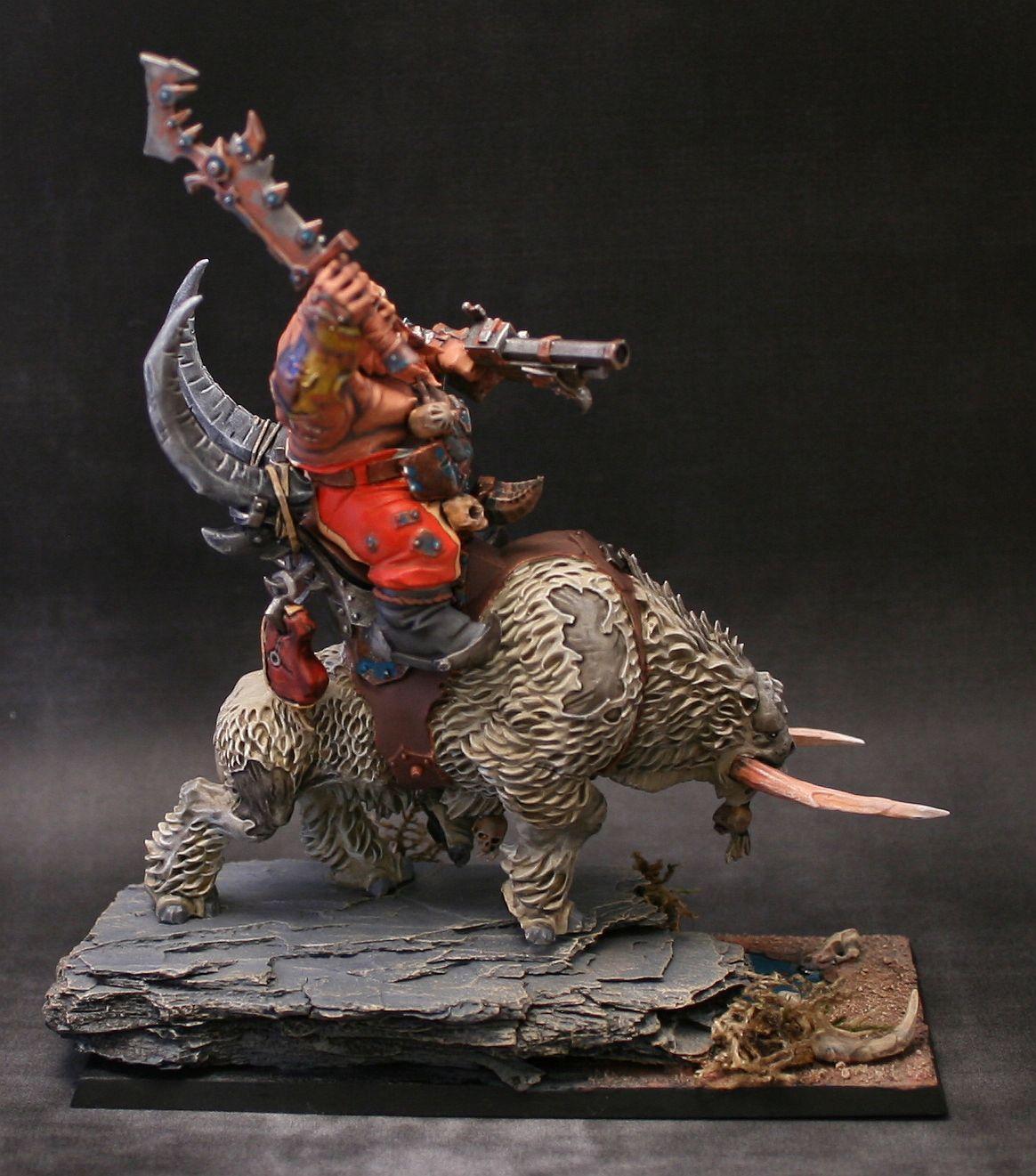 Crusher, Mournfang Cavalry, Ogres, Warhammer Fantasy