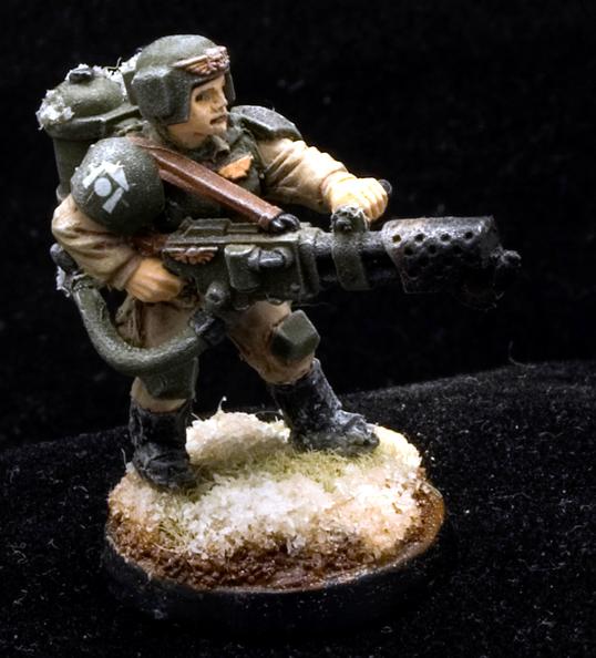 Female Cadian with Flamer