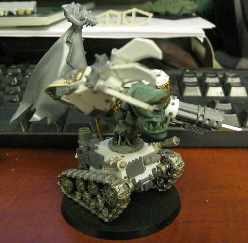 Cybork, Orks, Sculpting, Warboss