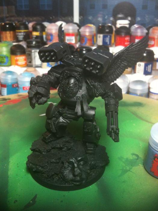 Dark Angels Contemptor Primed