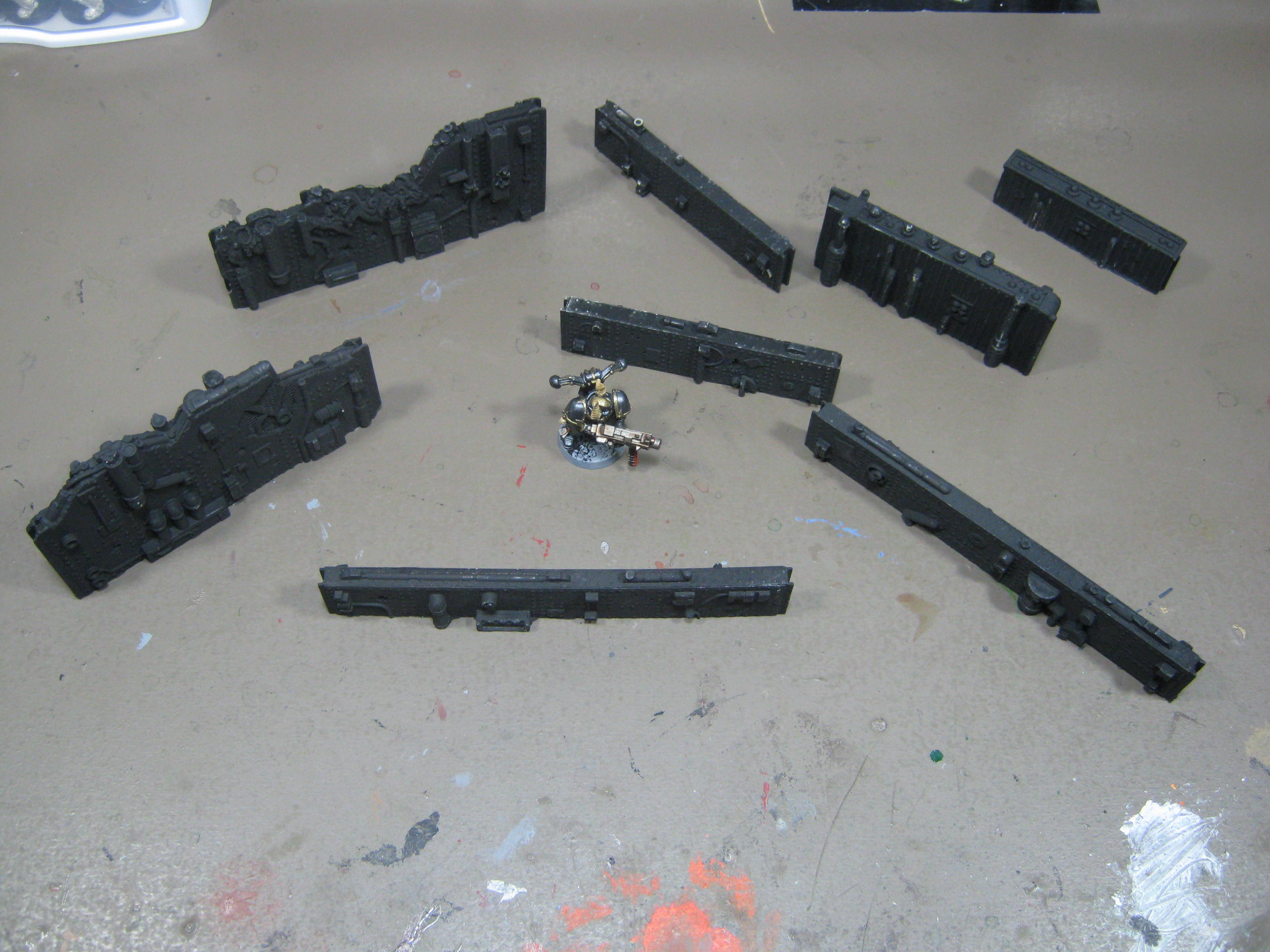 Necromunda, Plasticard, Scratch Build, Terrain, Warhammer 40,000