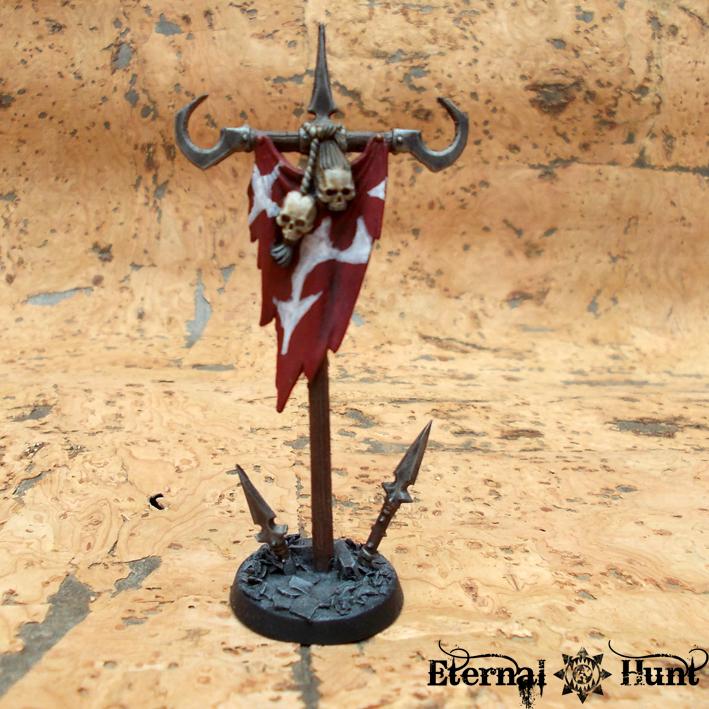 Chaos, Chaos Space Marines, Conversion, Khorne, Markers, Objective Marker, Trophy, Warhammer 40,000, World Eaters