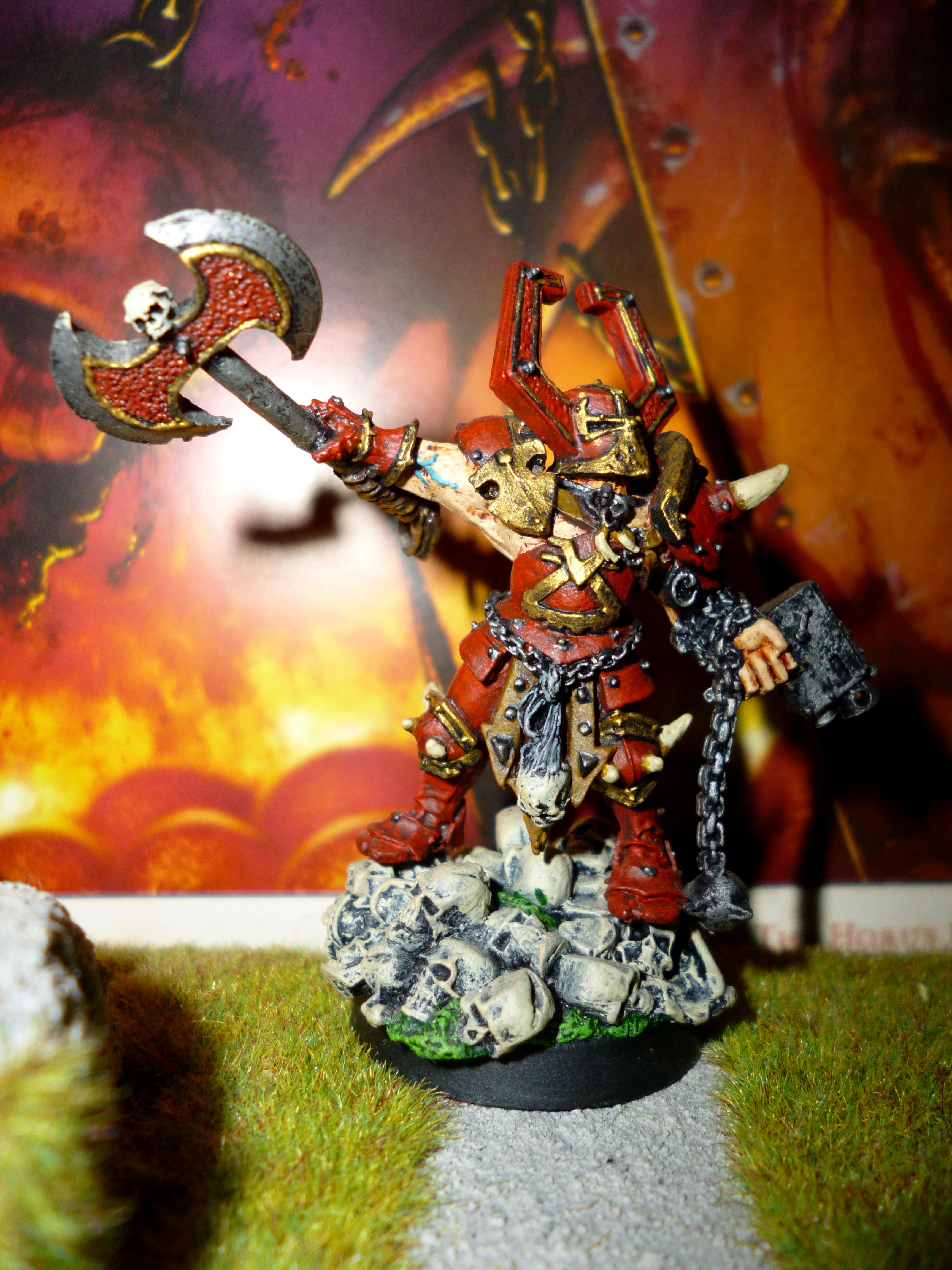 Champion Of Khorne, Chaos, Lord, Space Marines