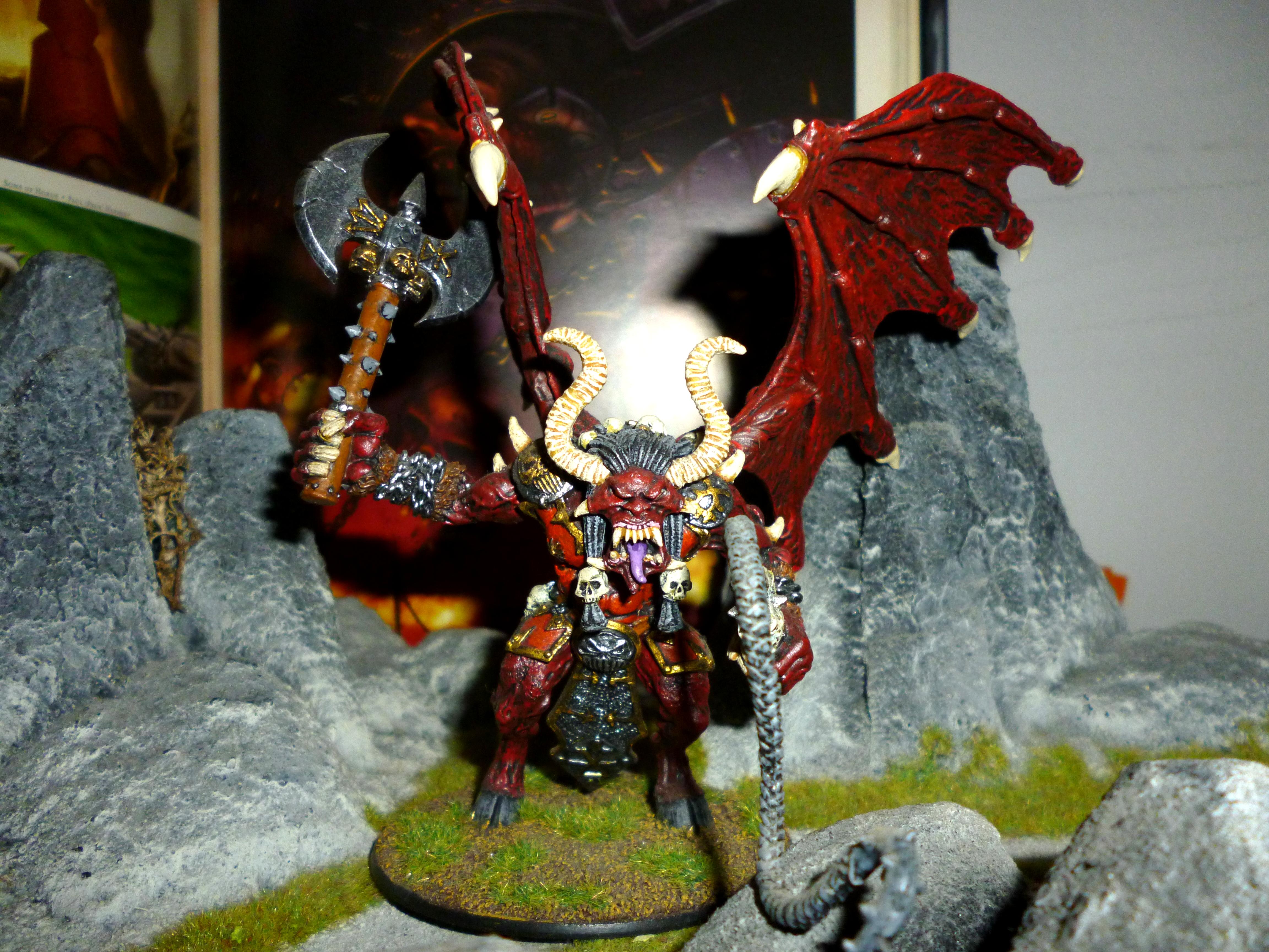 Chaos, Daemon Prince, Greater Deamon, Khorne
