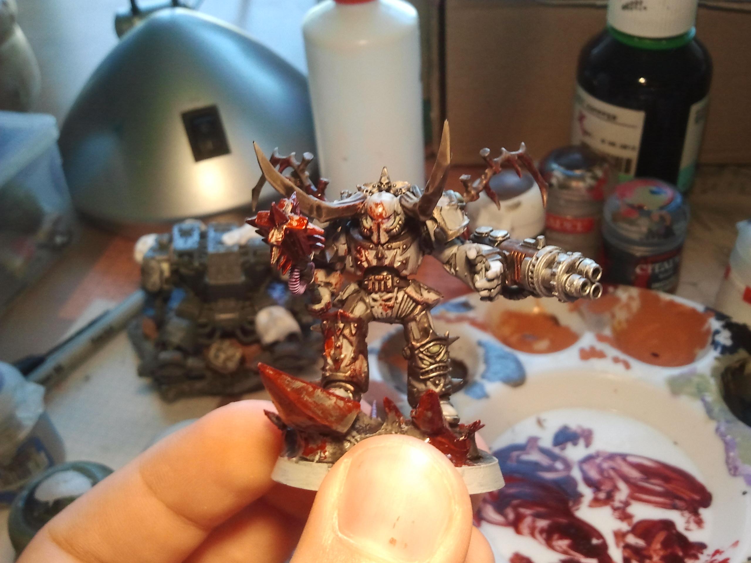 Blood, Blood Effect, Chaos Lord, Chaos Space Marines
