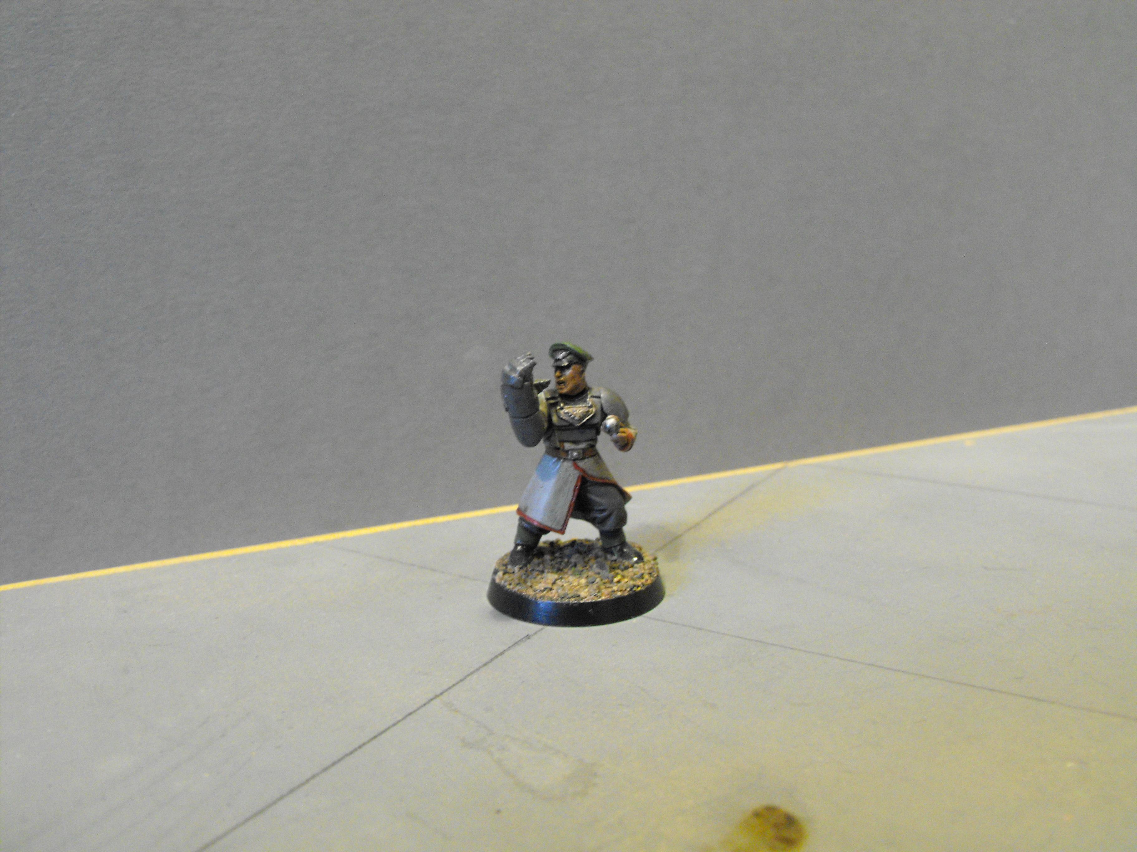 Cadians, Command Squad, Imperial Guard, Officer