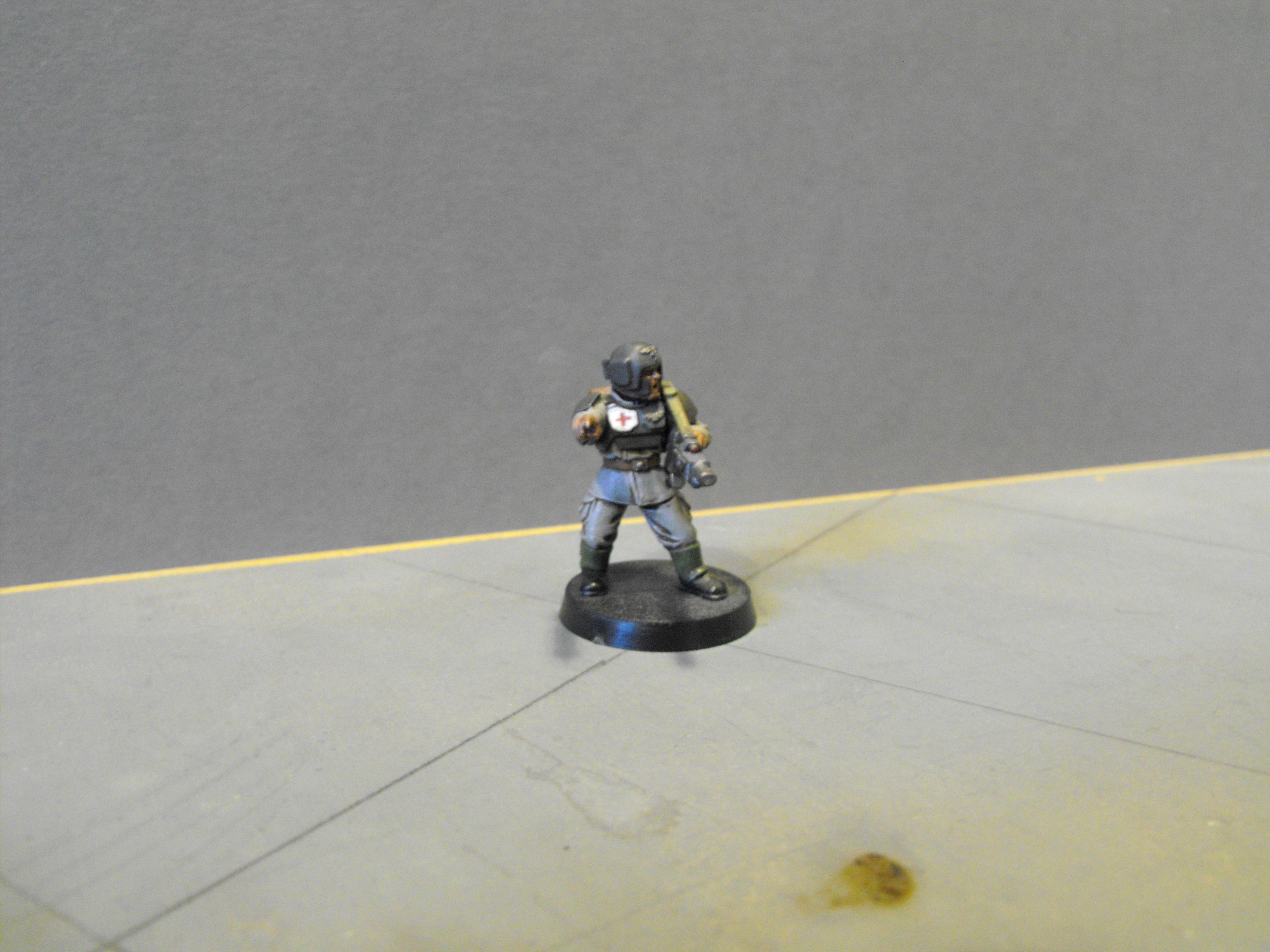 Cadians, Command Squad, Freehand, Imperial Guard, Warhammer 40,000