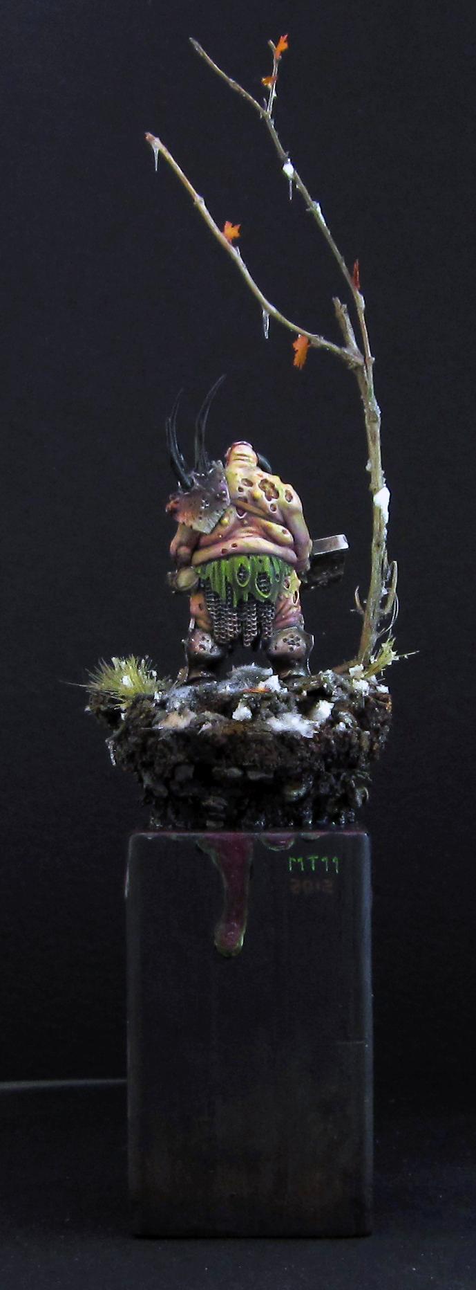 Custom, Lord, Nurgle, Showpiece. Freehand