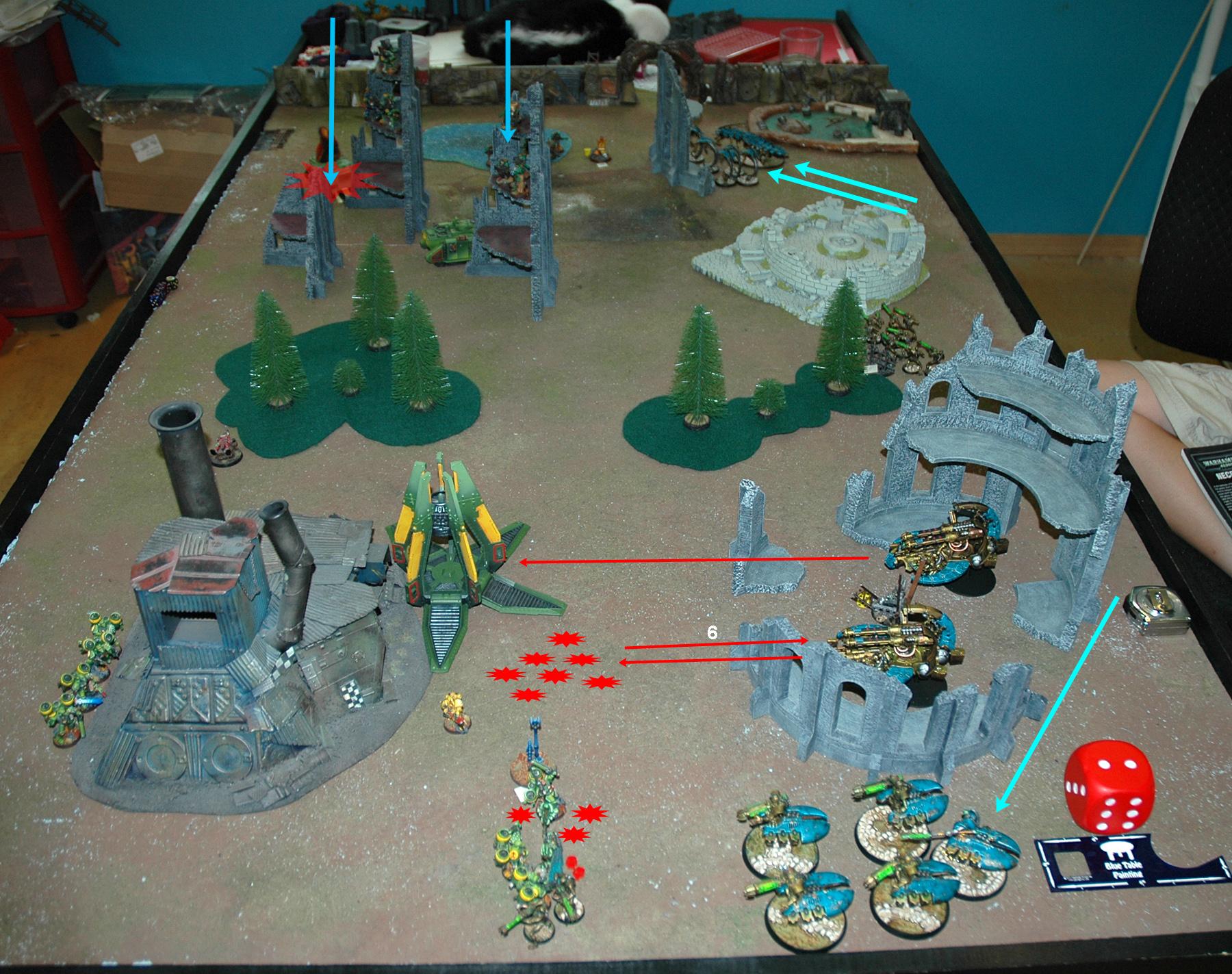 Battle Report, Mantis Warriors, Necrons, Space Marines, Warhammer 40,000