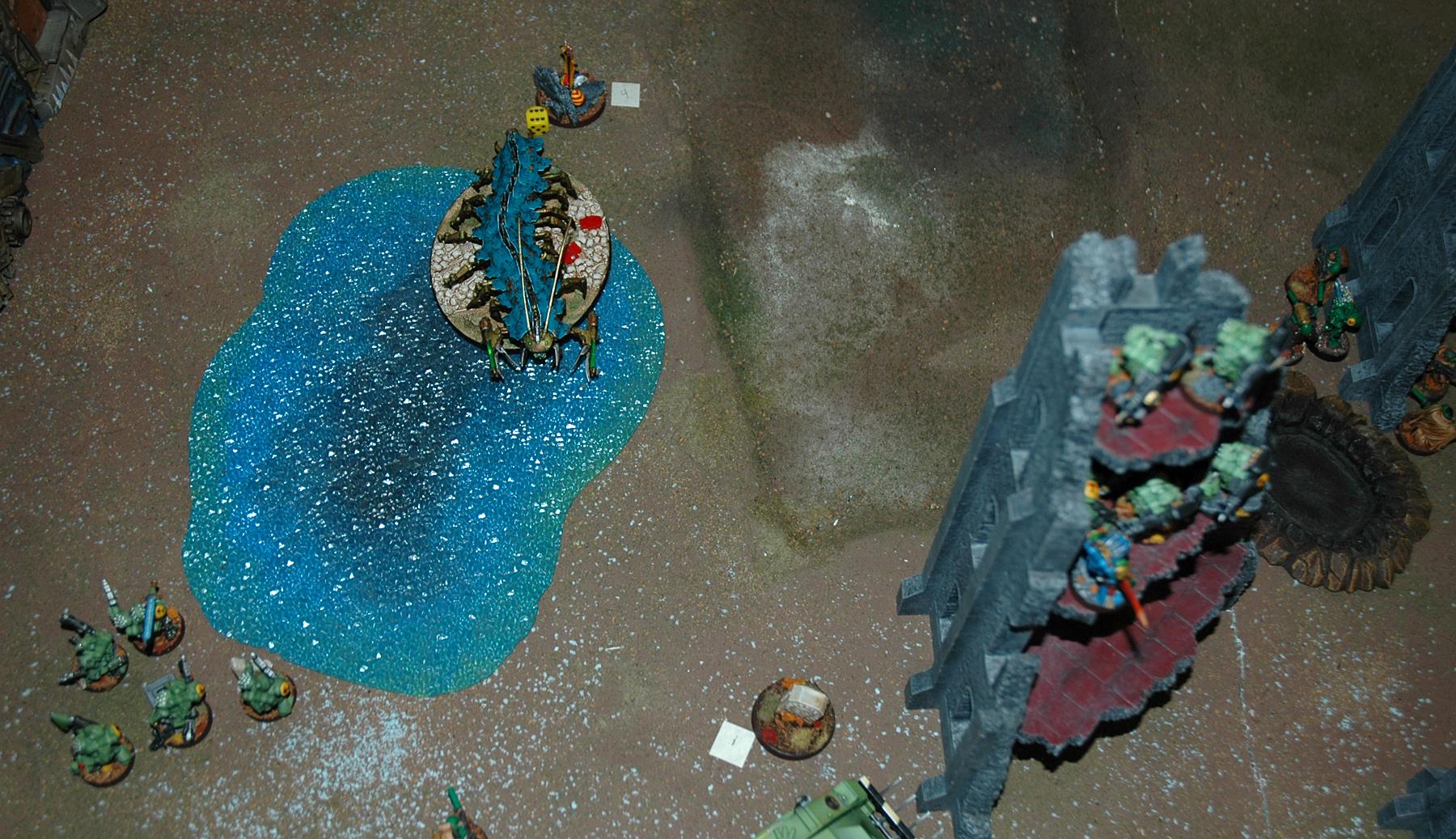 Battle Report, Mantis Warriors, Necrons, Space Marines, Warhammer 40,000