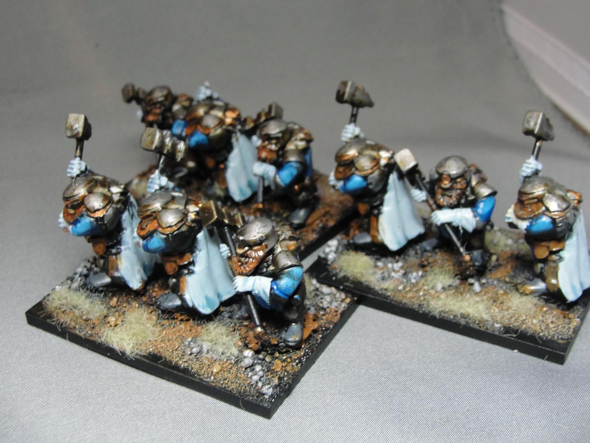 Fantasy, Dwarfs, Hammerers, Mantic, Hordes of the Things