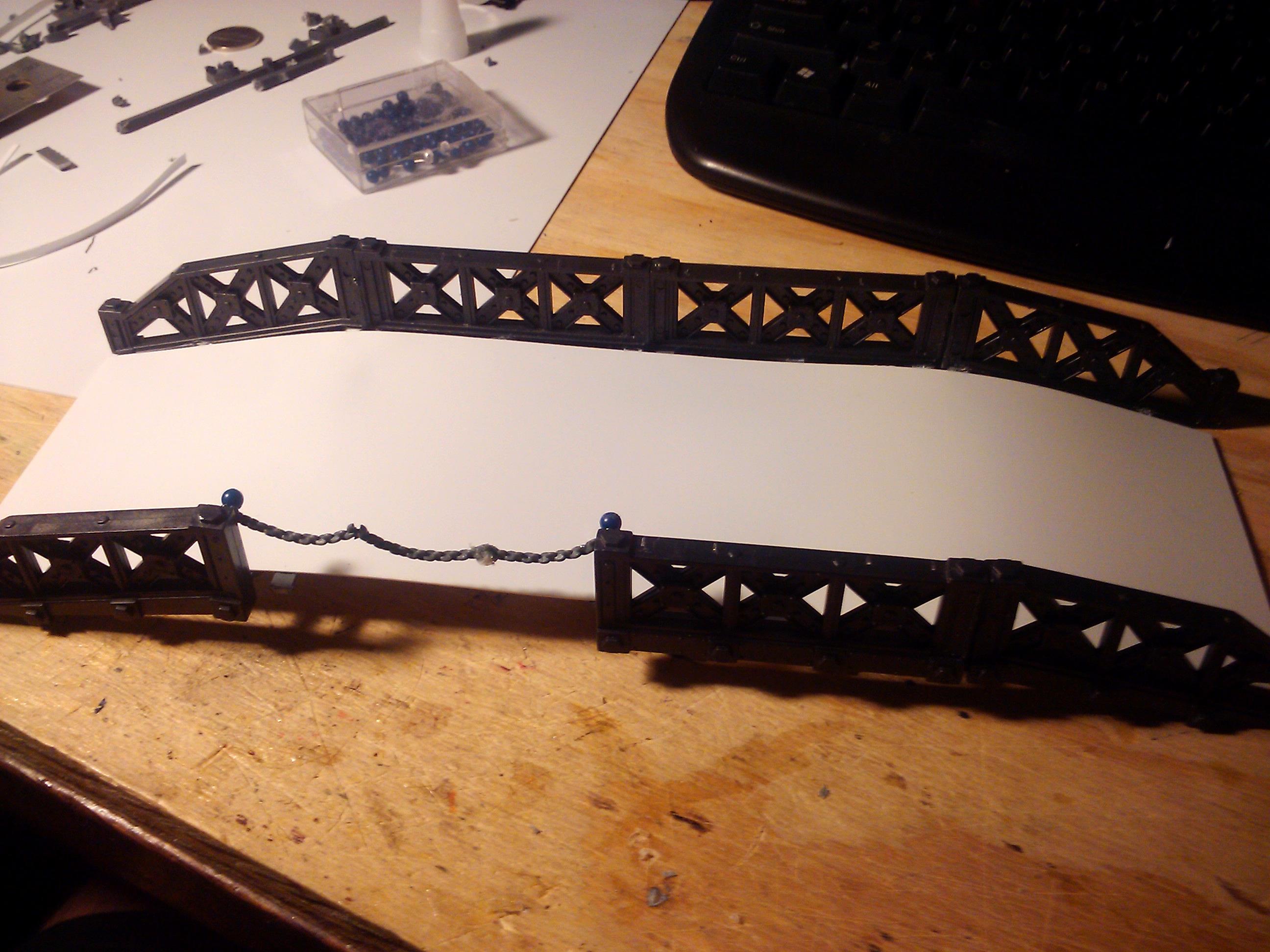Bridge, Build, Cardstock, Hobby, Maiden, Modeling, Painting, Plasticard, Project, Terrain