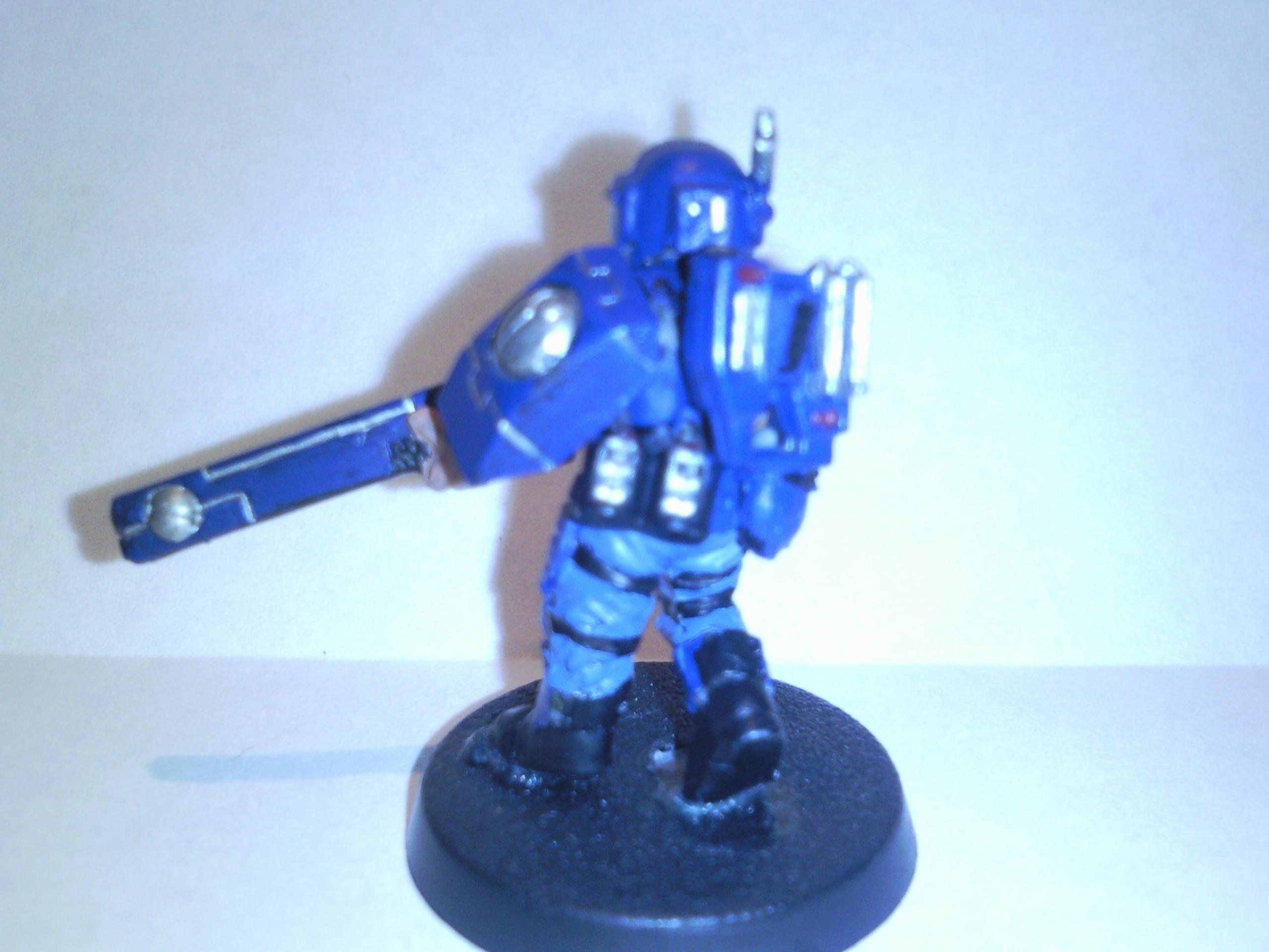 Basic fire warrior 2 rear view