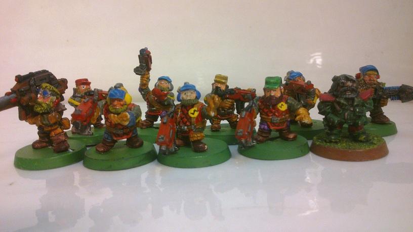 Dwarves, Rogue Trader, Space, Squats