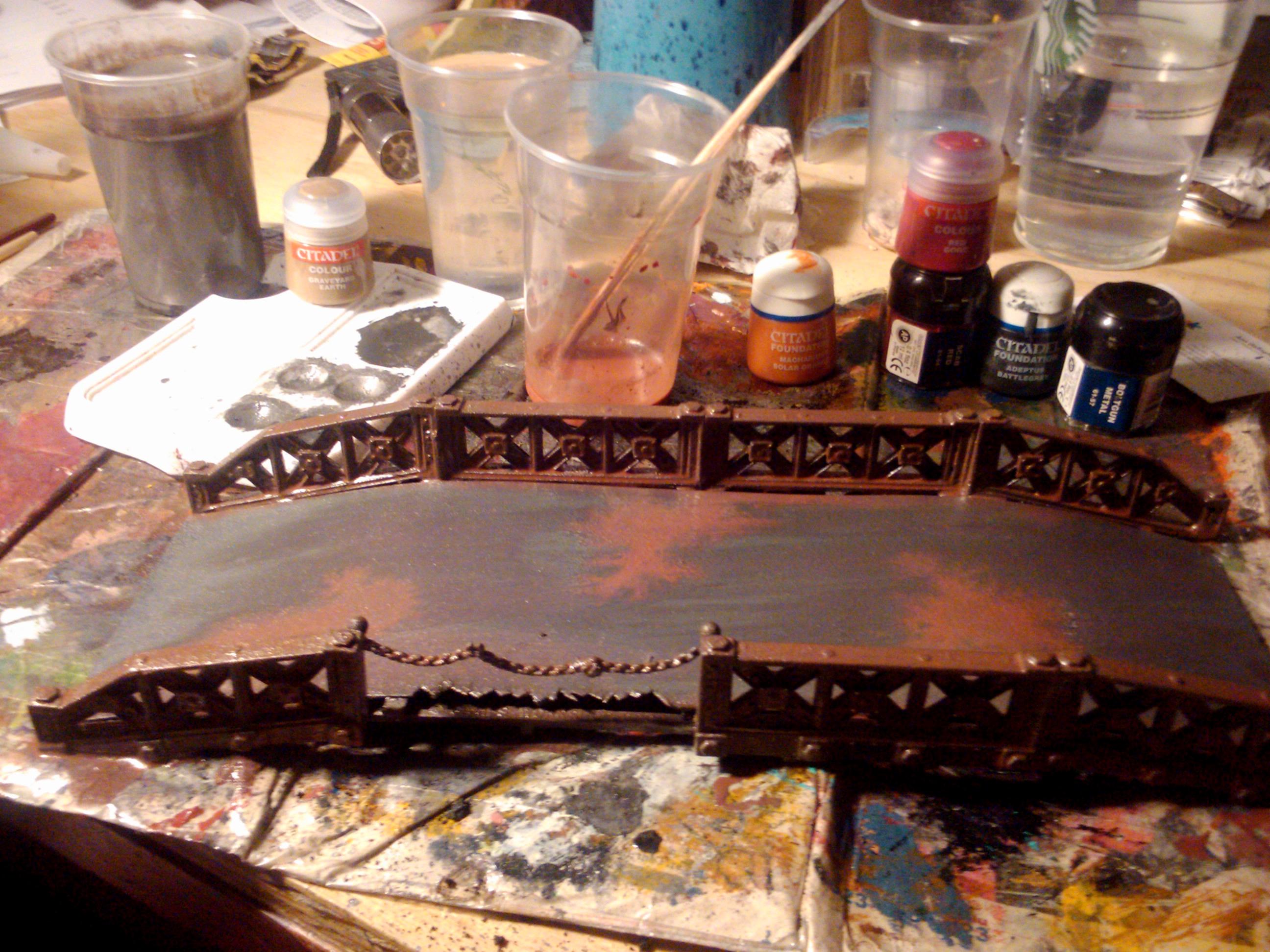 Bridge, Build, Cardstock, Hobby, Maiden, Modeling, Painting, Plasticard, Project, Terrain