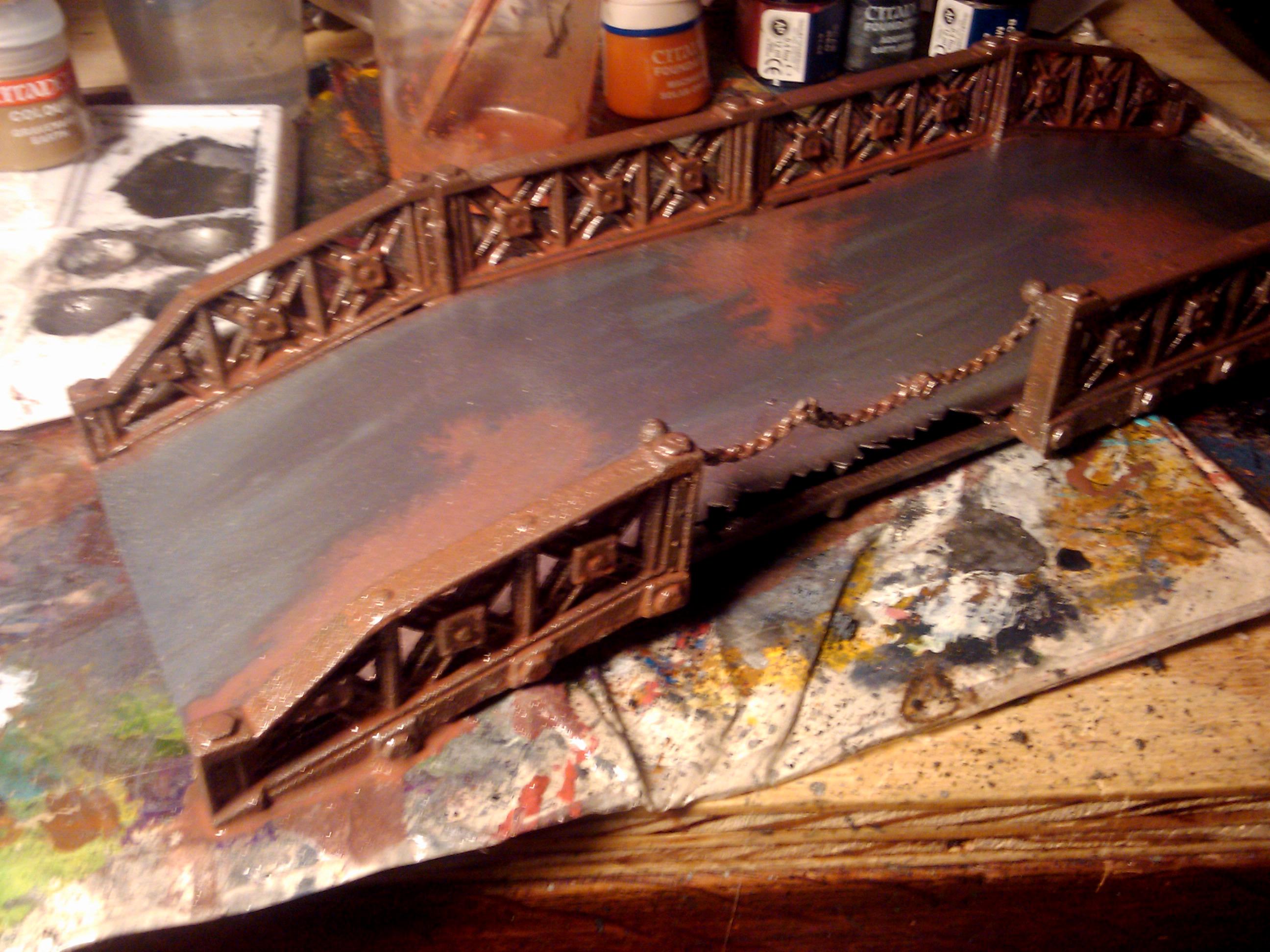 Bridge, Build, Cardstock, Hobby, Maiden, Modeling, Painting, Plasticard, Project, Terrain