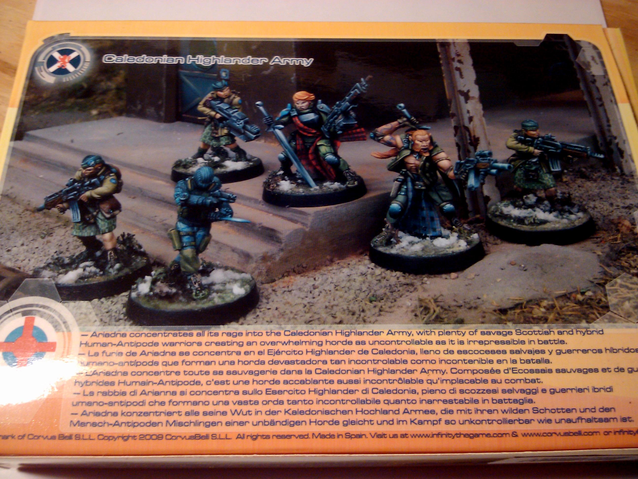 Ariadna, Build, Caledonian, Chasseur, Game, Highlander, Infinity, Kazak, Painting, Skirmish