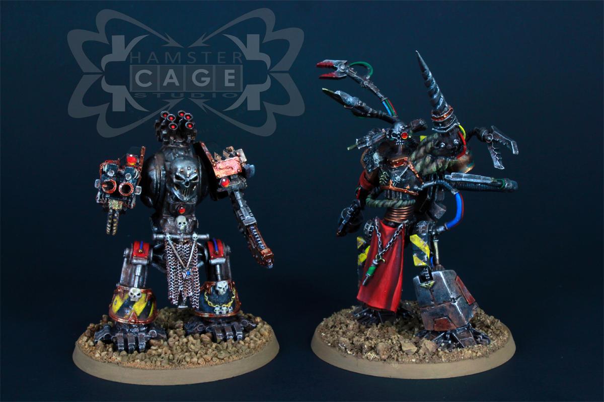 Chaos, Daemon Prince, Daemons, Dreadnought, Iron Warriors, Robots