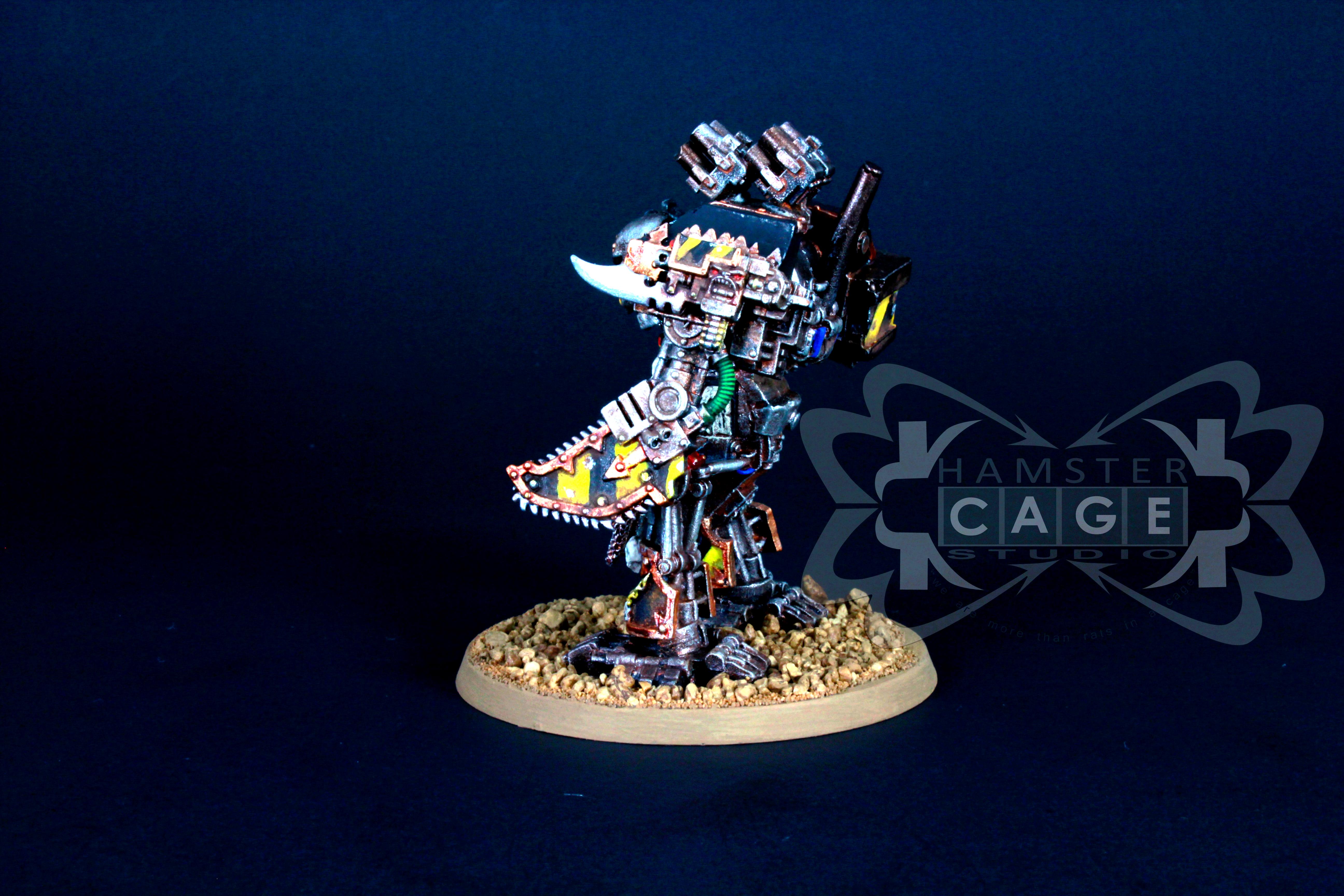 Chaos Dreadnaught, Chaos Space Marines, Furibundus Dreadnaught, Iron Warriors