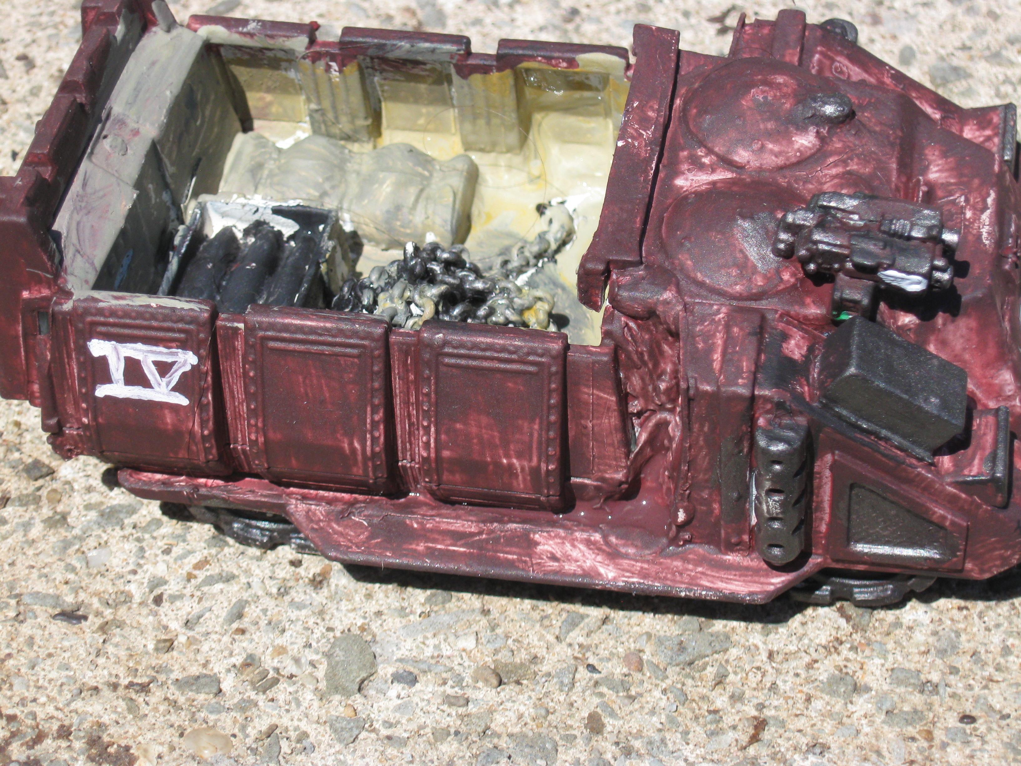 Open Top, Out Of Production, Rhino, Space Marines