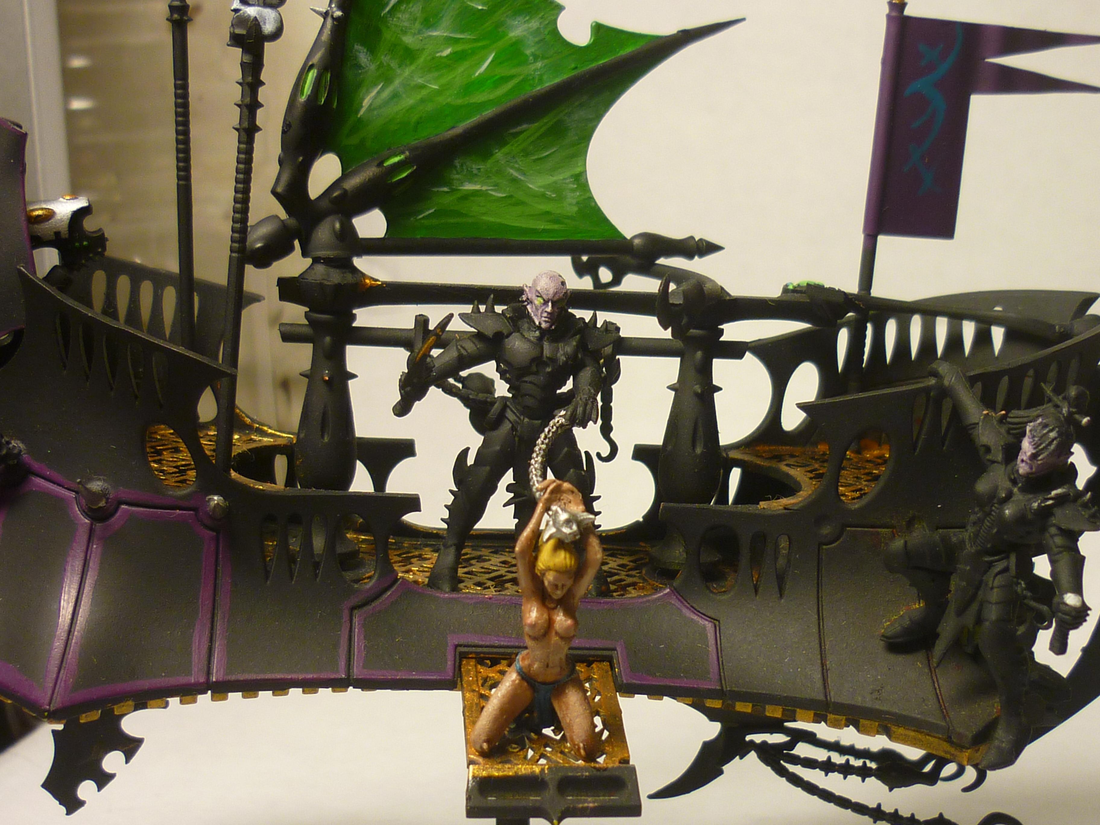 Bare-breasted, Dark Eldar, Plank, Raider, Slavery