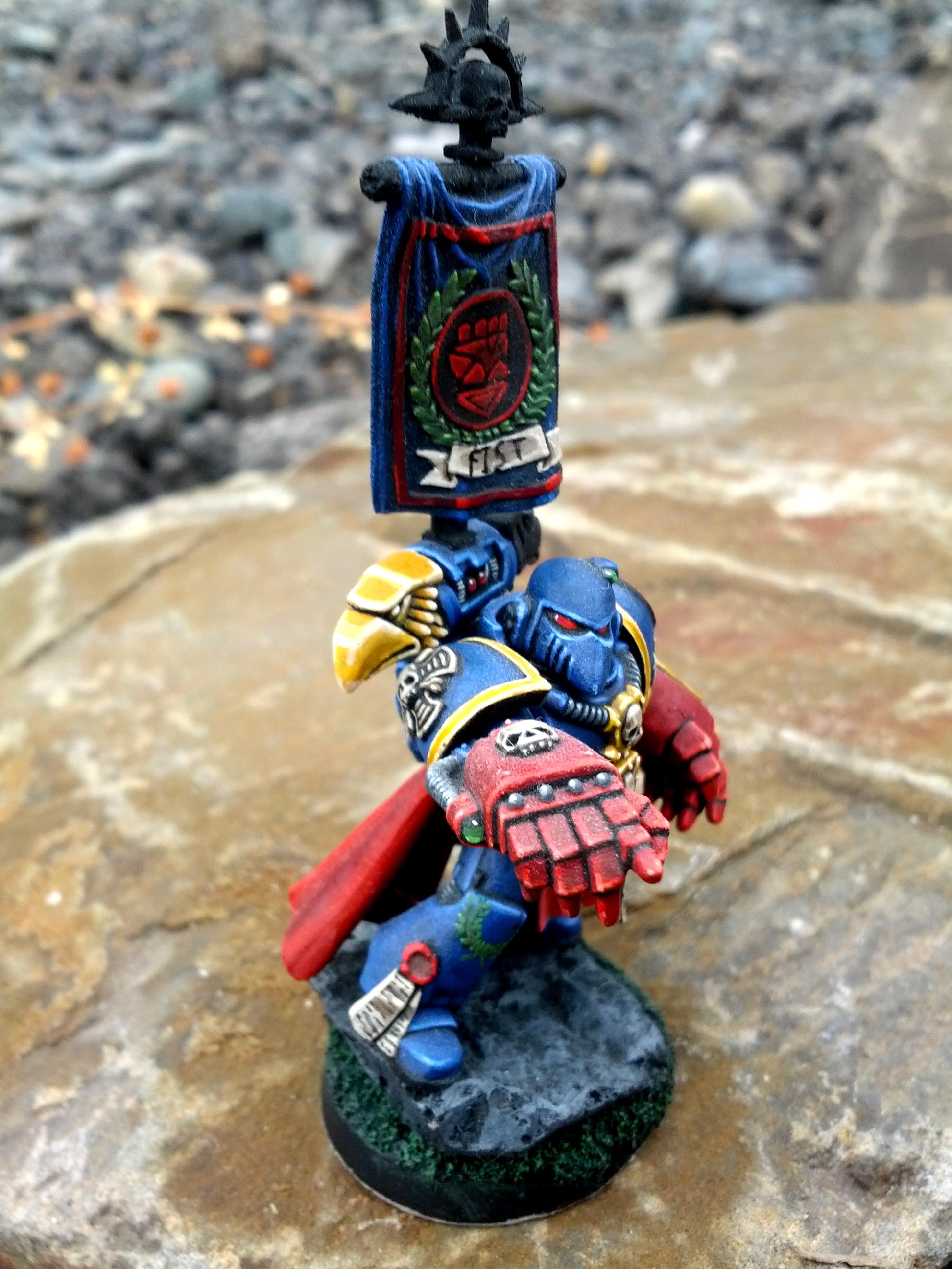 WIP Pointing Crimson Fist
