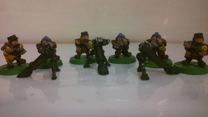 all 3 mole launcher teams