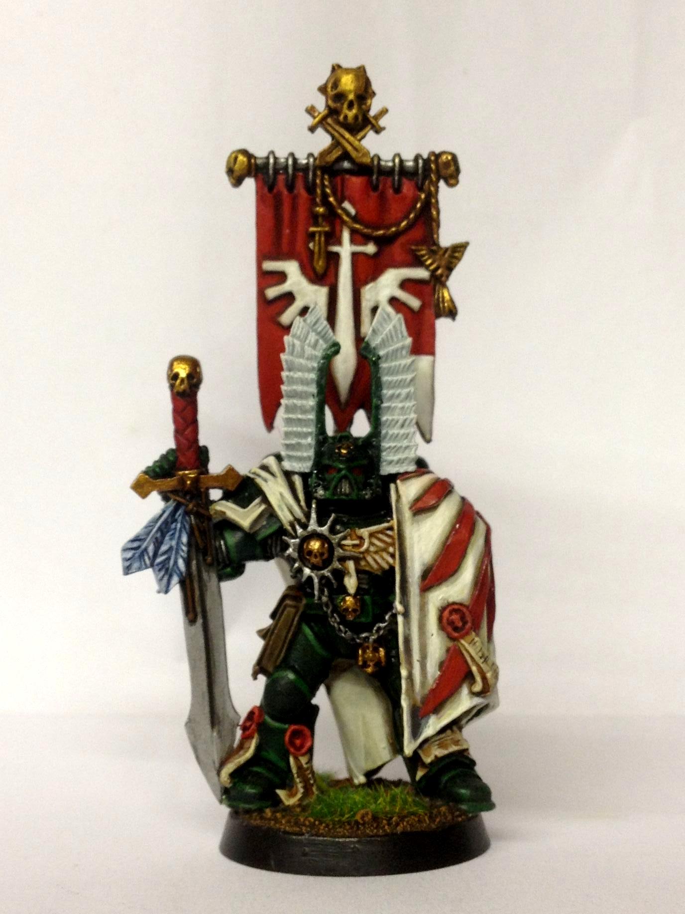 Cape, Dark Angesl, Feathers, Space Marines, Warhammer 40,000