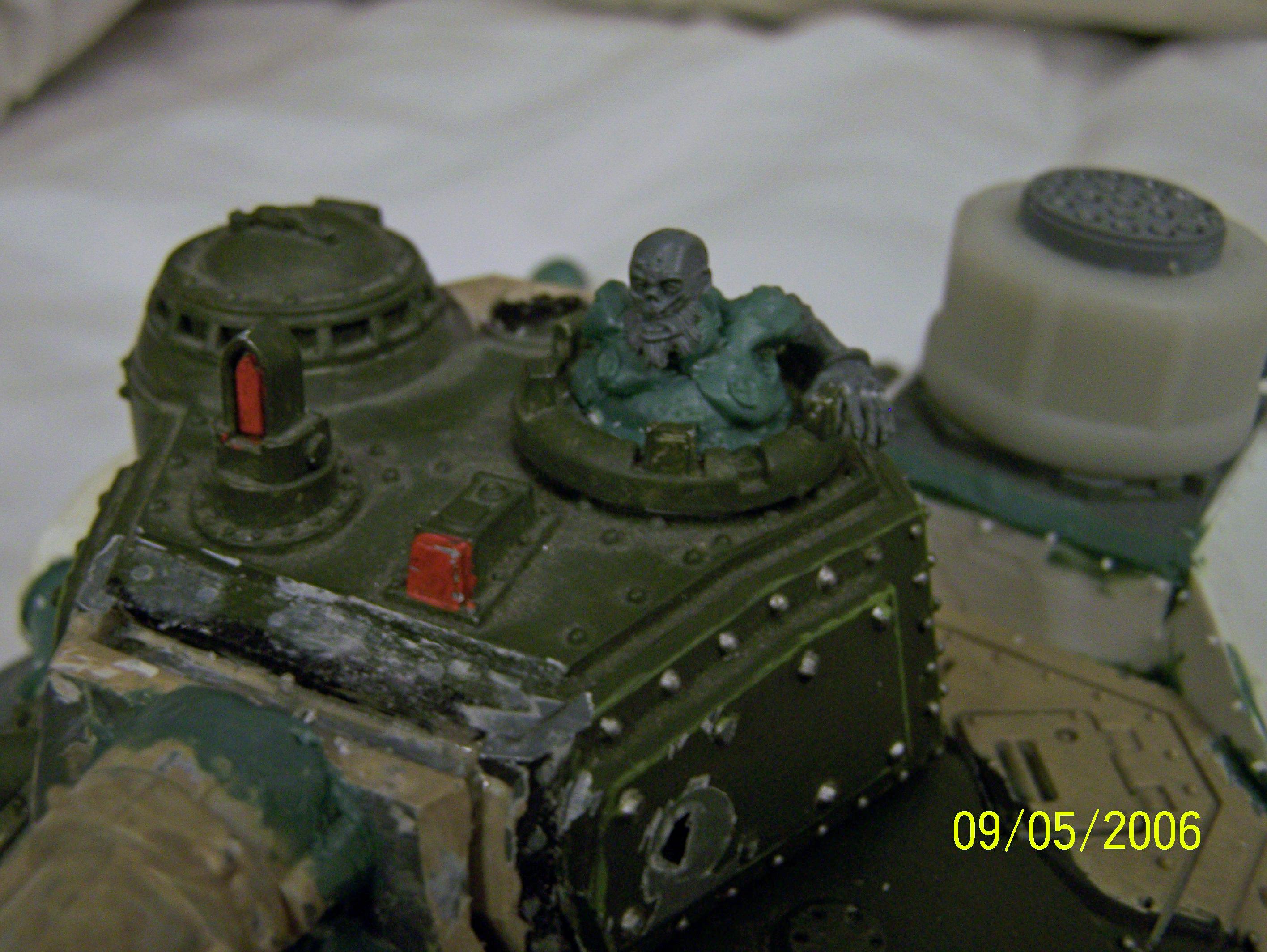 Chaos, Nurgle, Plaguereaper, Super-heavy, Warhammer 40,000, Work In Progress