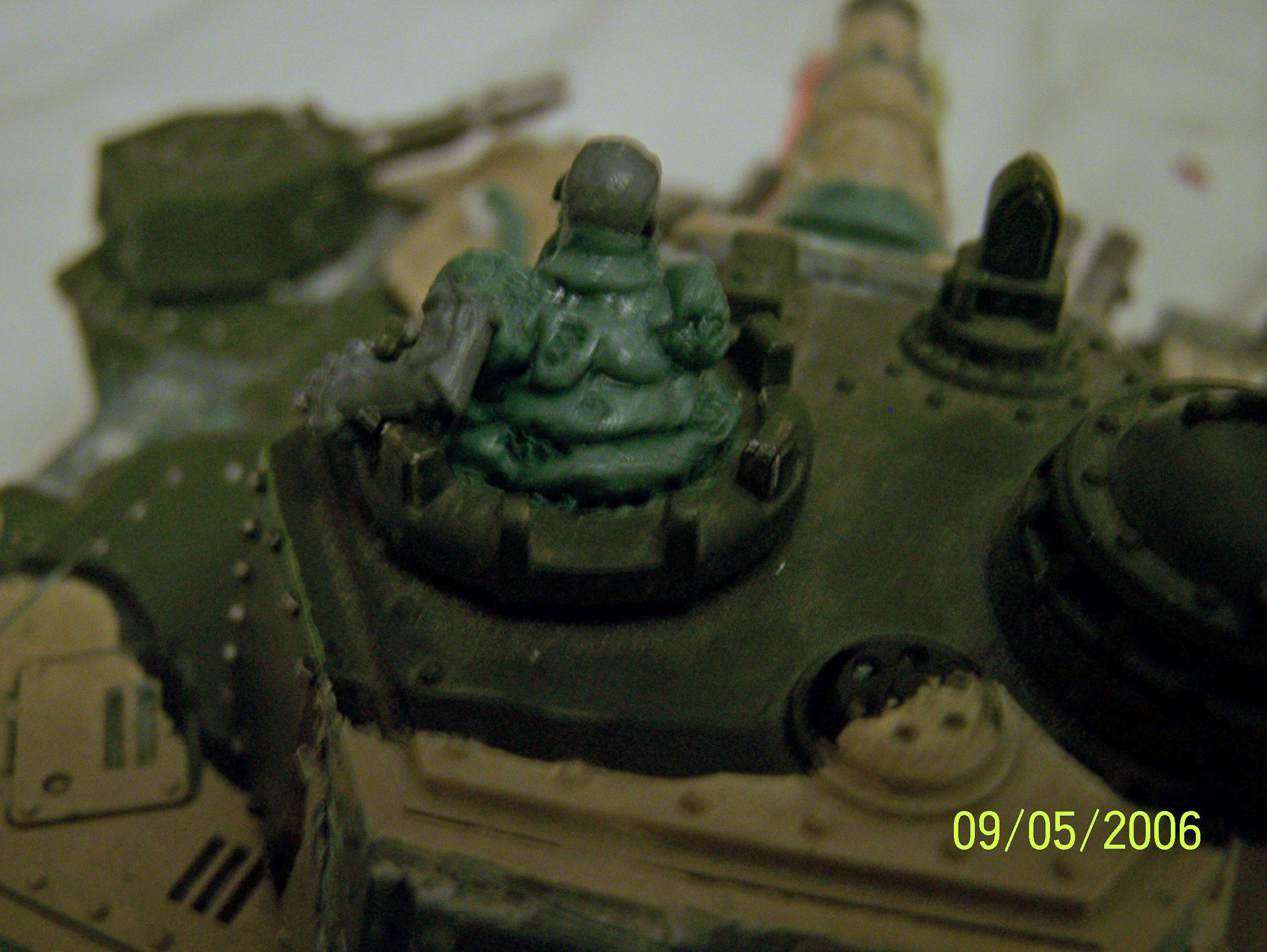 Chaos, Nurgle, Plaguereaper, Super-heavy, Warhammer 40,000, Work In Progress