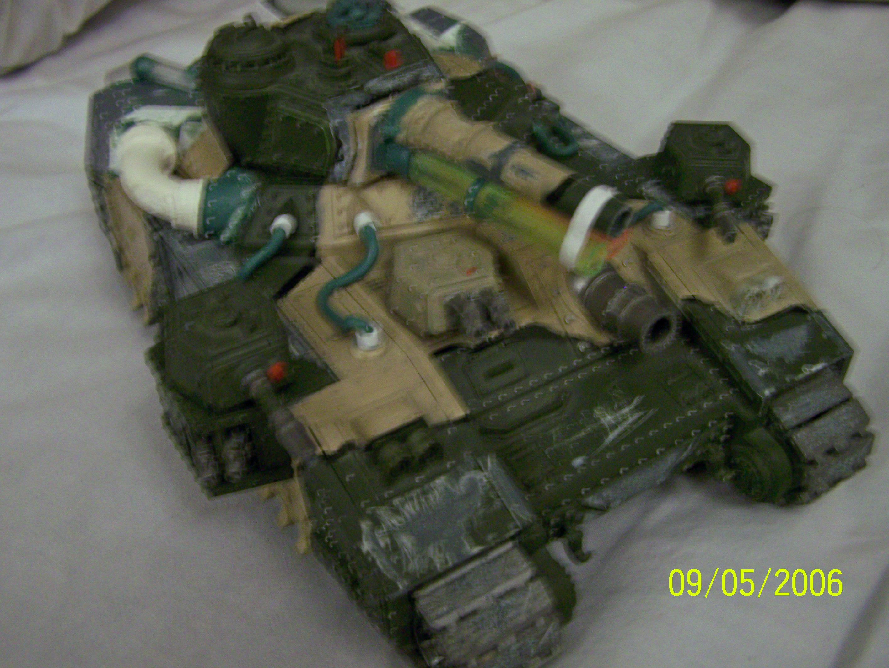 Chaos, Nurgle, Plaguereaper, Super-heavy, Warhammer 40,000, Work In Progress