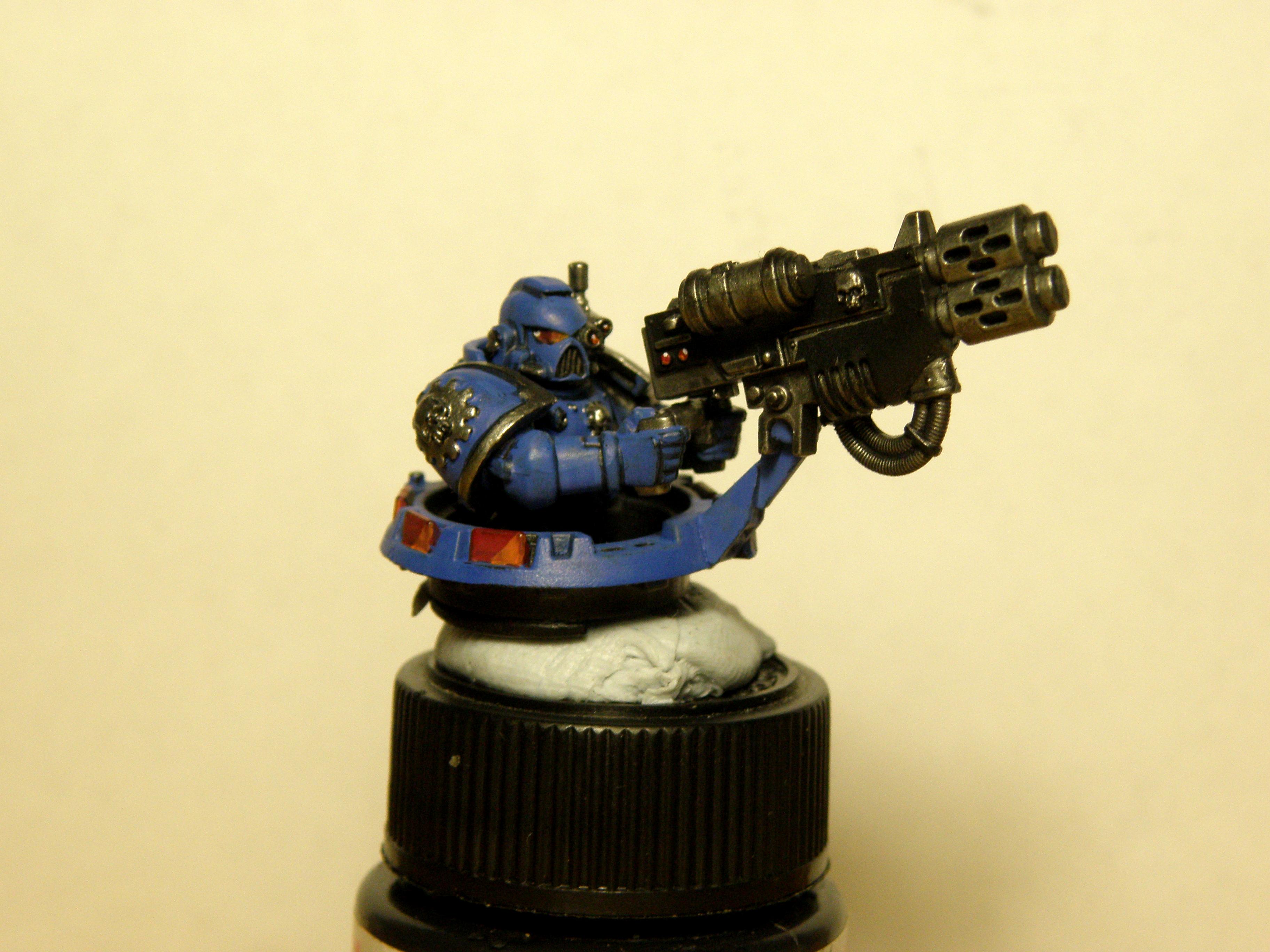 Conversion, Kitbashed, Mm, Multi Melta, Multimelta, Turret, Ultramarines